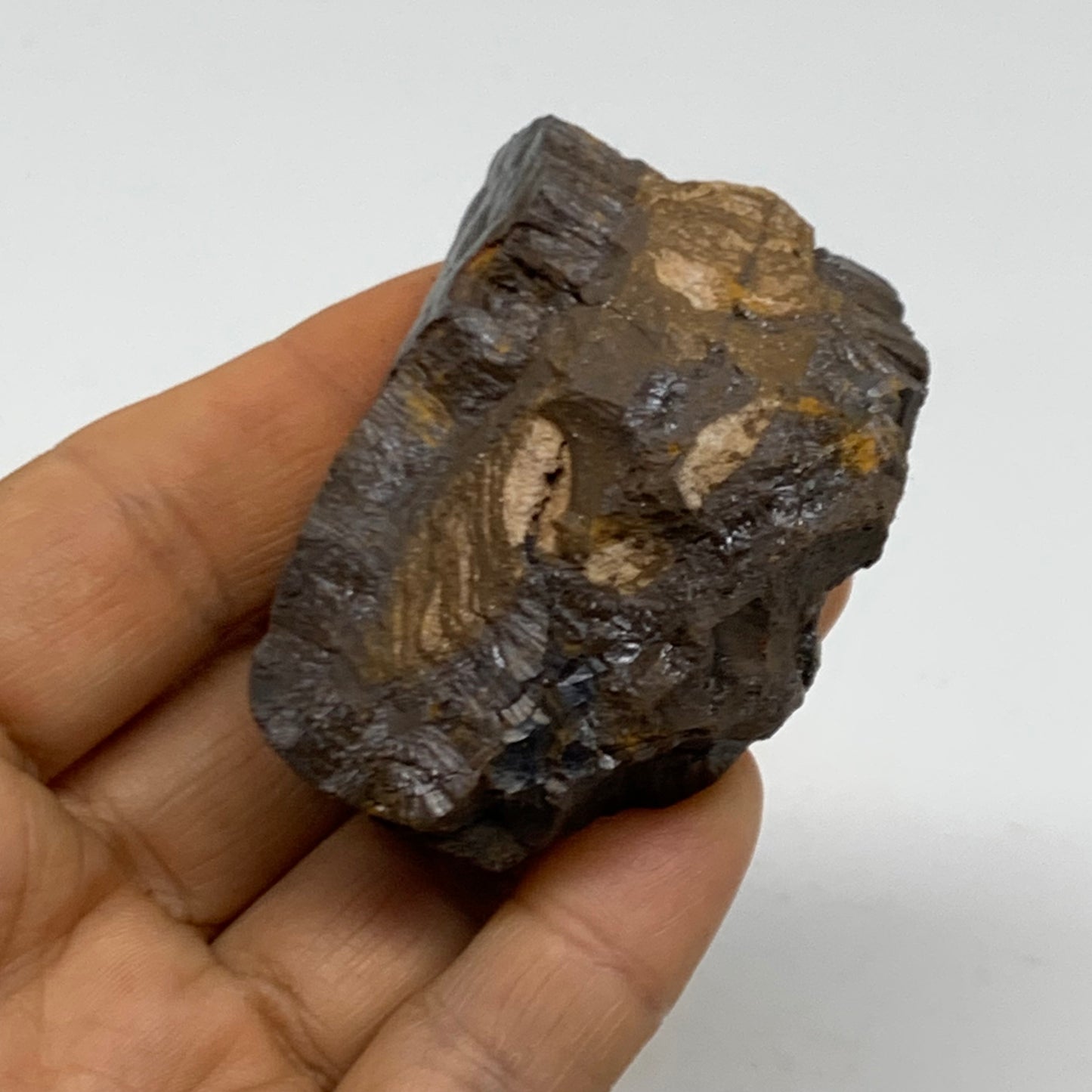 157g, 2.2"x1.8"x1.3", Rough Hematite Botryoidal Mineral Crystal, B38443