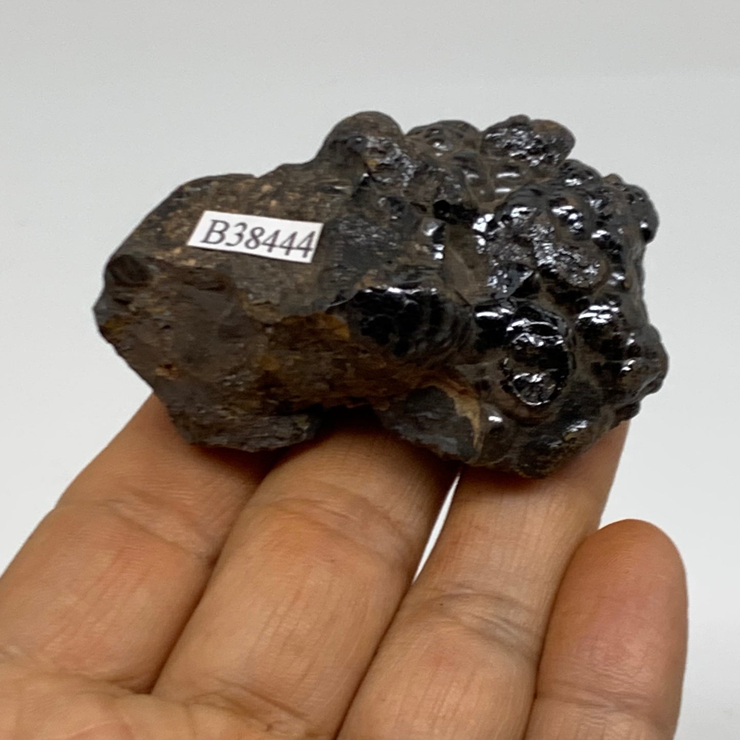 100g, 2.3"x1.6"x1.1", Rough Hematite Botryoidal Mineral Crystal, B38444