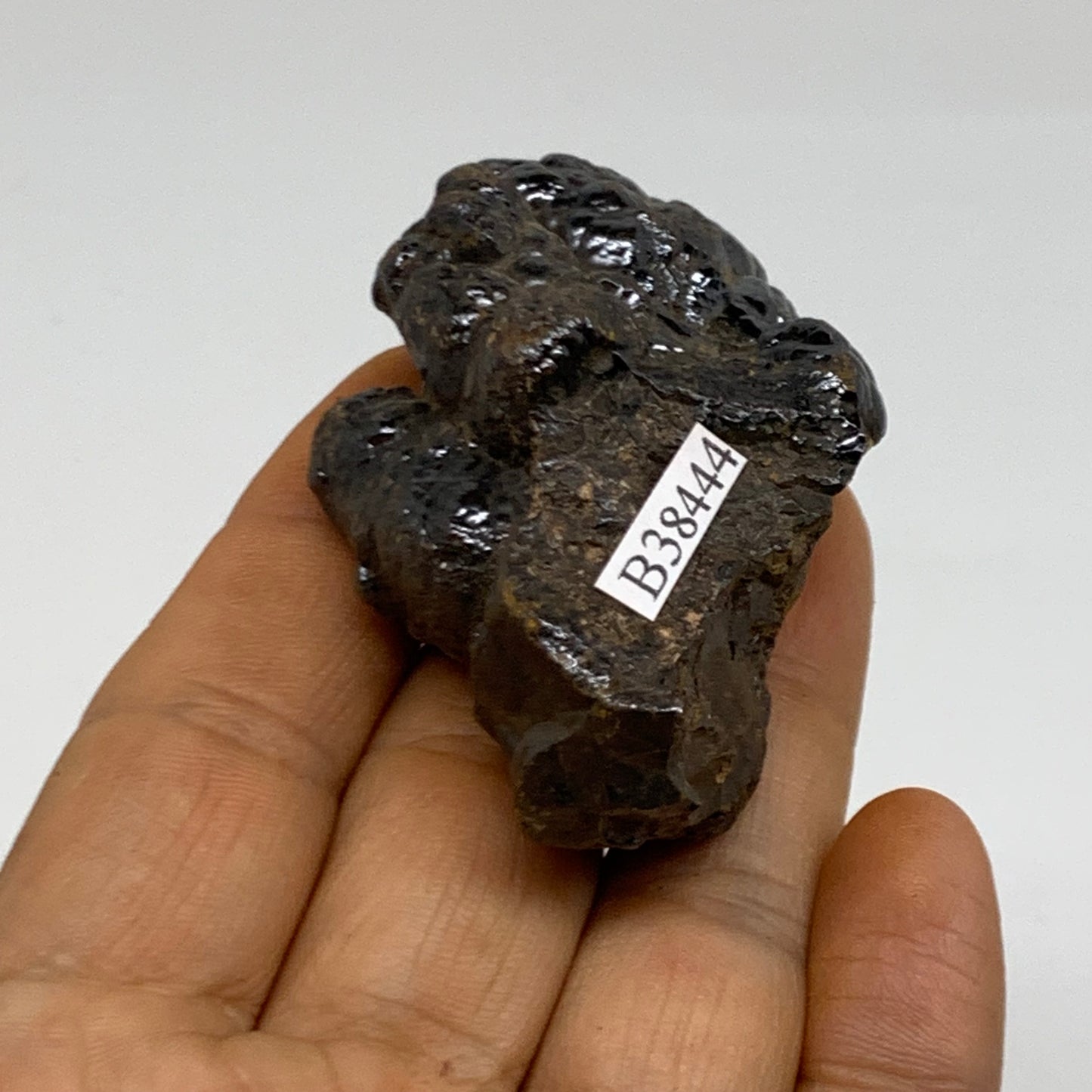 100g, 2.3"x1.6"x1.1", Rough Hematite Botryoidal Mineral Crystal, B38444