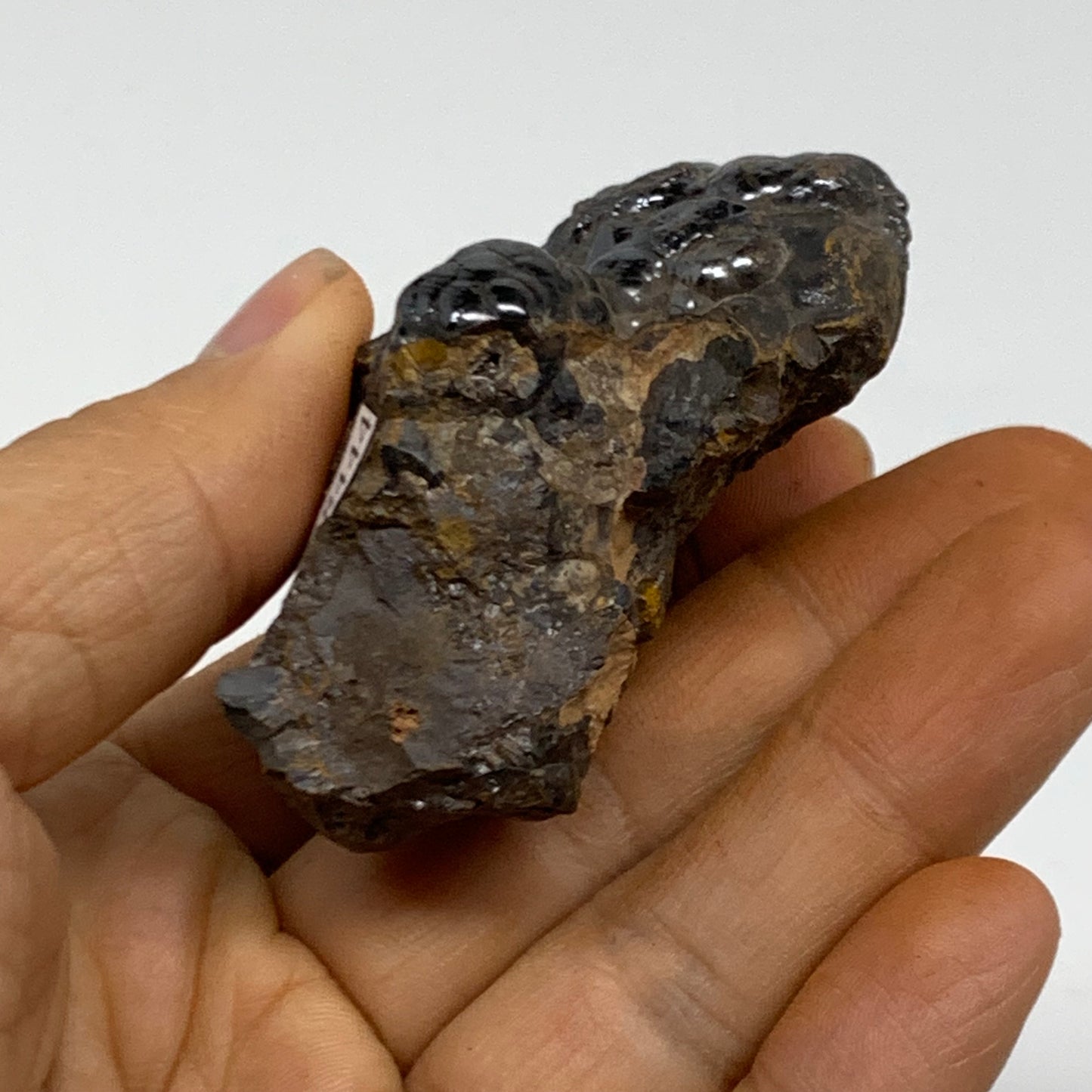 100g, 2.3"x1.6"x1.1", Rough Hematite Botryoidal Mineral Crystal, B38444