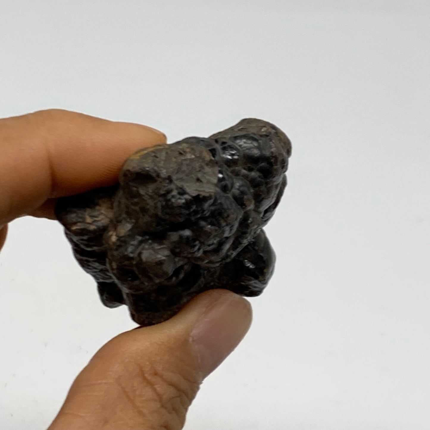 100g, 2.3"x1.6"x1.1", Rough Hematite Botryoidal Mineral Crystal, B38444