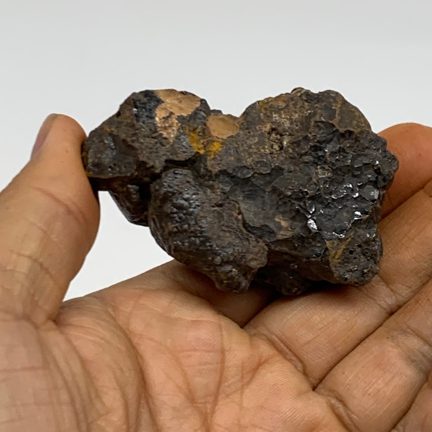 100g, 2.3"x1.6"x1.1", Rough Hematite Botryoidal Mineral Crystal, B38444