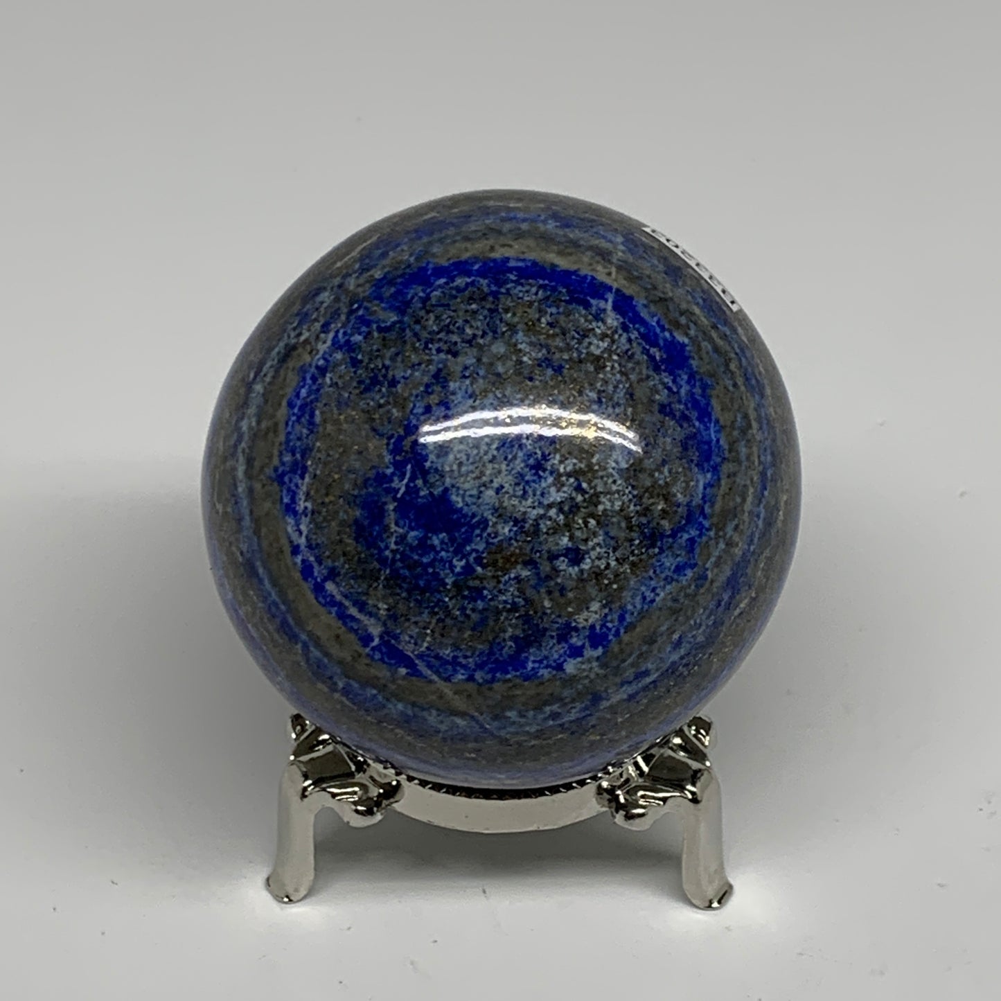 0.97 lbs, 2.6" (65mm), Lapis Lazuli Sphere Ball Gemstone @Afghanistan, B33203