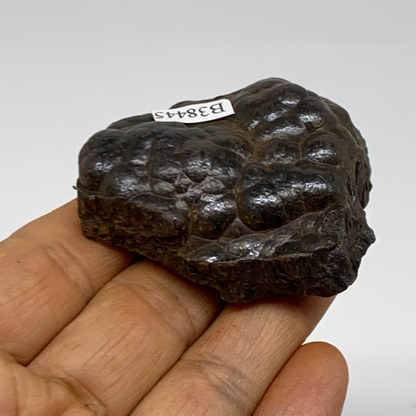 90.9g, 2.1"x1.6"x0.9", Rough Hematite Botryoidal Mineral Crystal, B38445