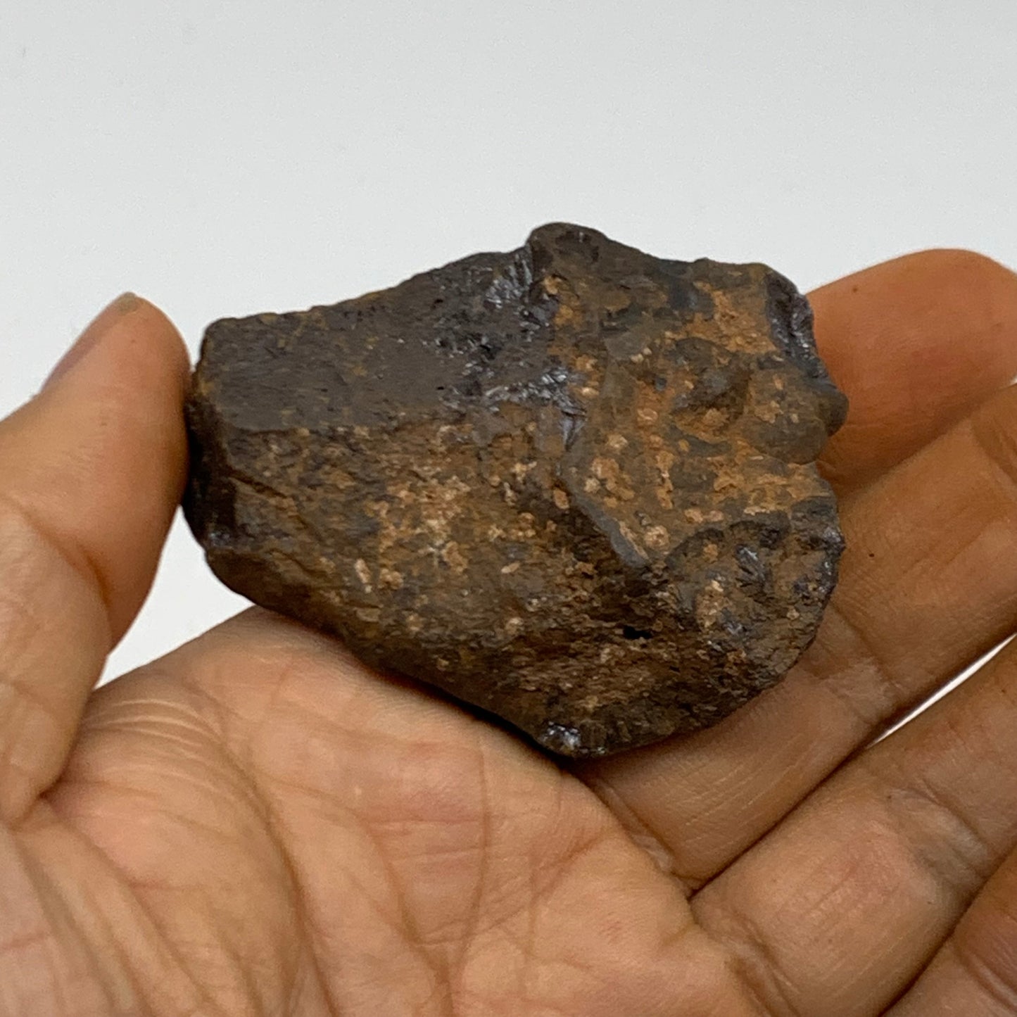 90.9g, 2.1"x1.6"x0.9", Rough Hematite Botryoidal Mineral Crystal, B38445