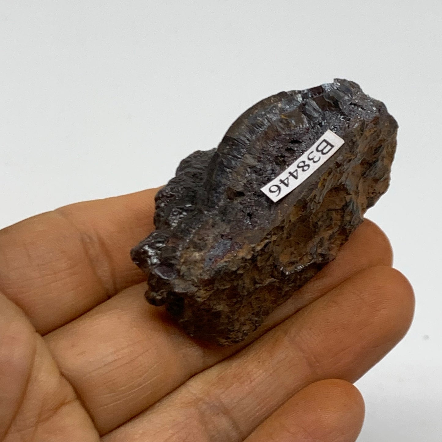 88g, 2.2"x1.5"x1.3", Rough Hematite Botryoidal Mineral Crystal, B38446