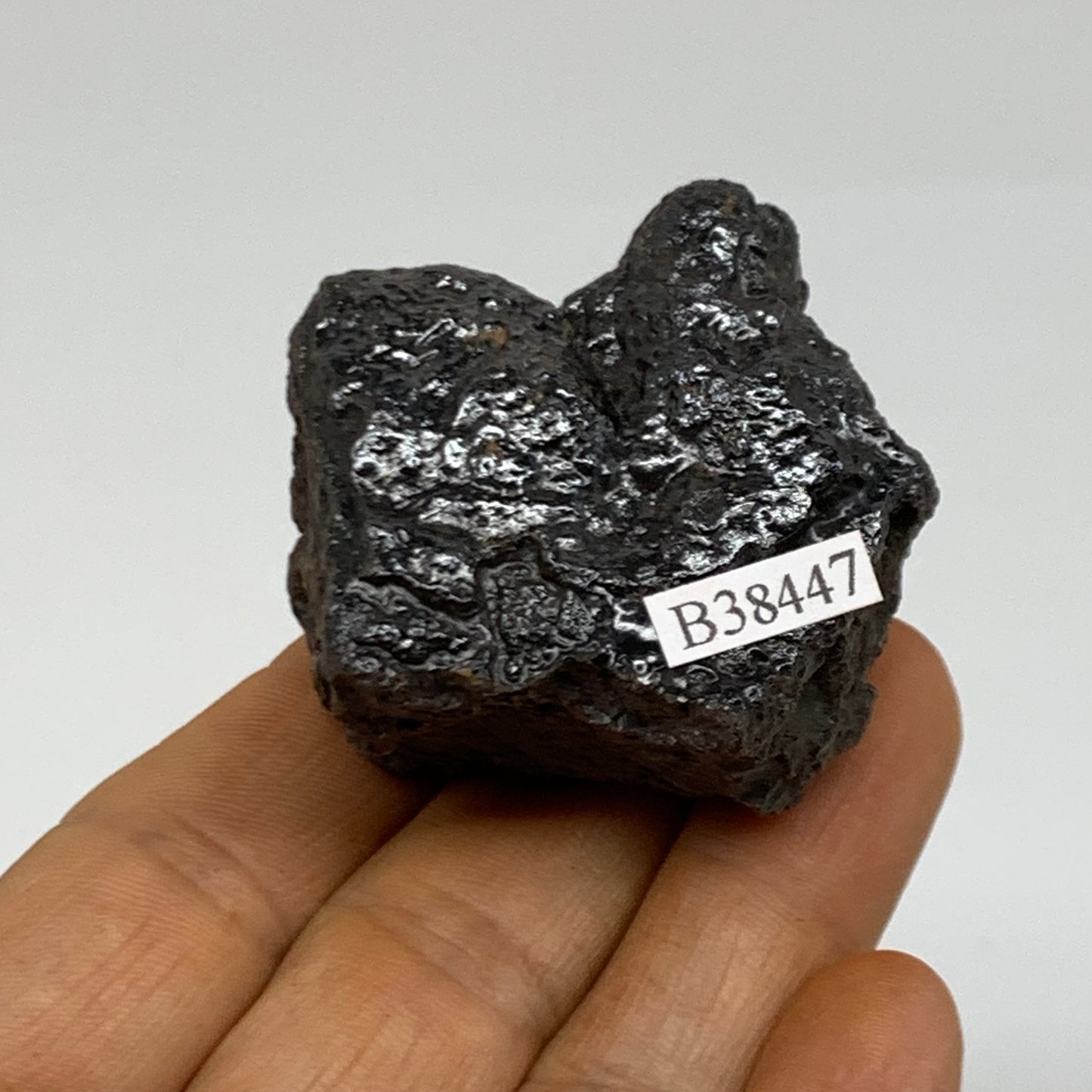 118.1g, 1.7"x1.7"x1.2", Rough Hematite Botryoidal Mineral Crystal, B38447