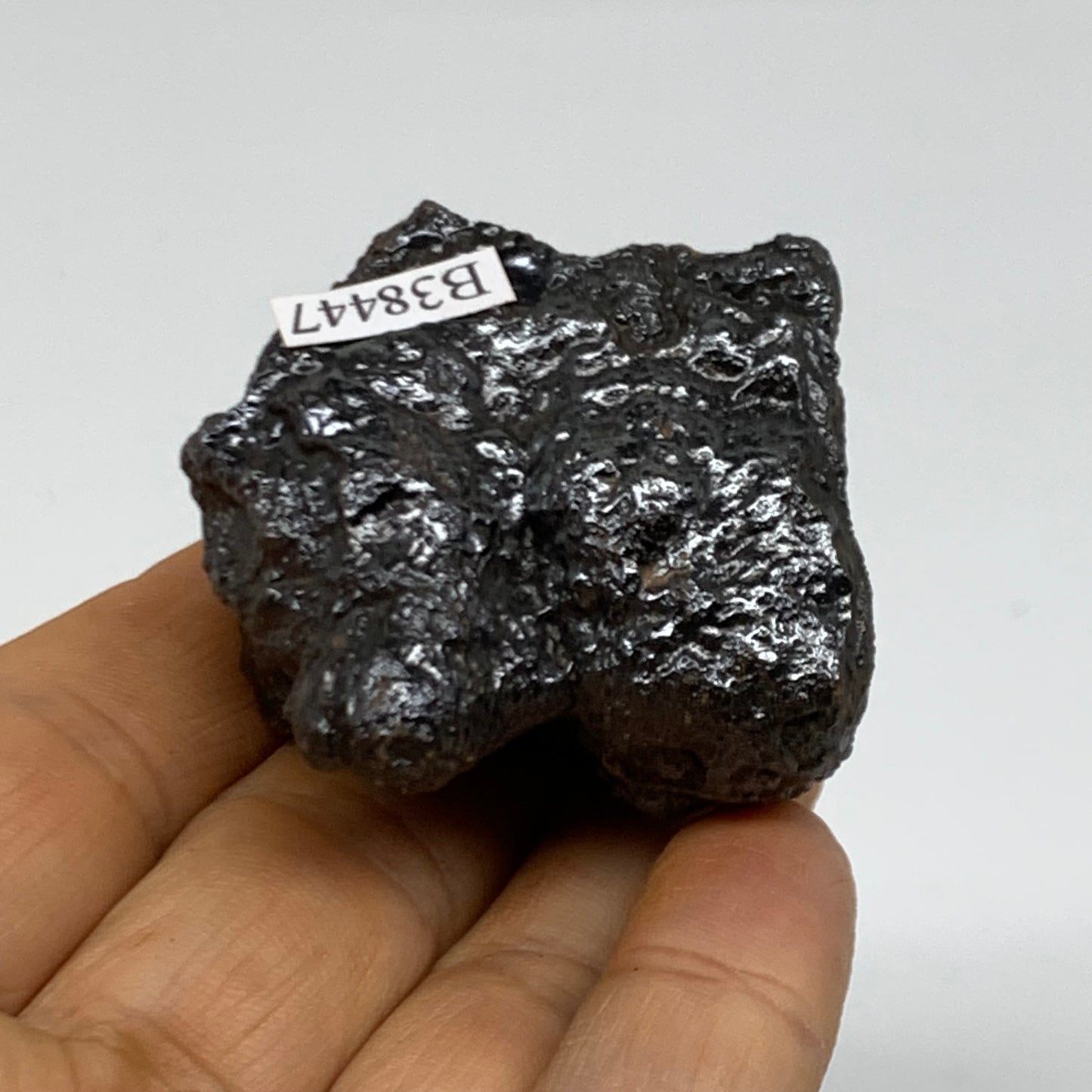 118.1g, 1.7"x1.7"x1.2", Rough Hematite Botryoidal Mineral Crystal, B38447