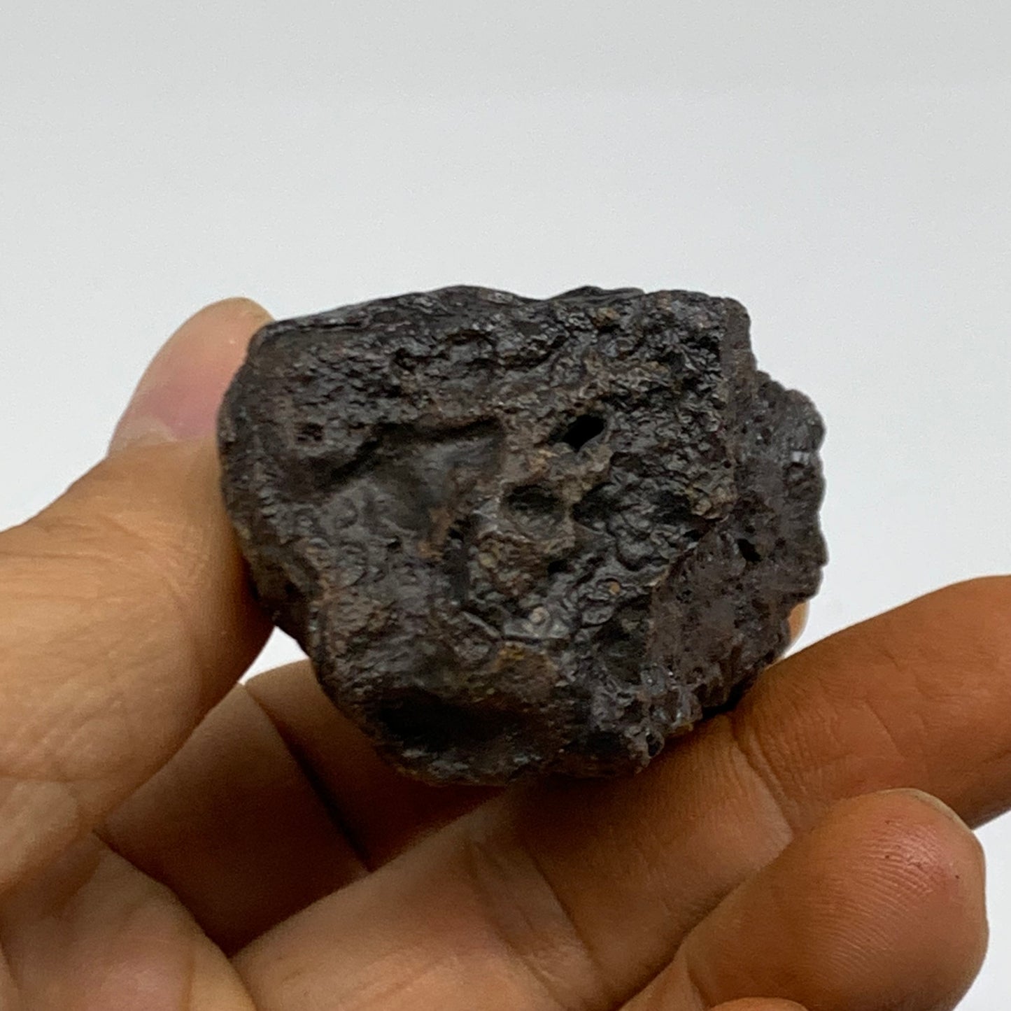 118.1g, 1.7"x1.7"x1.2", Rough Hematite Botryoidal Mineral Crystal, B38447