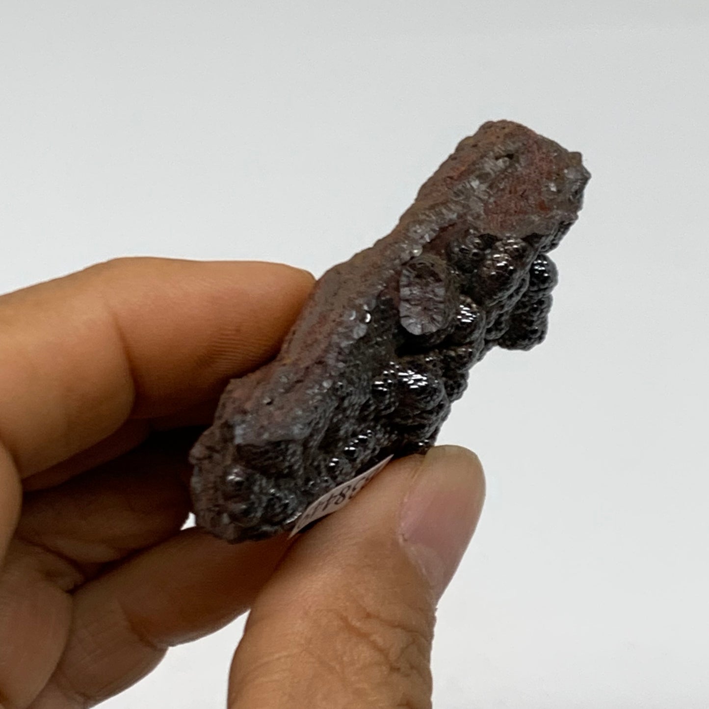 51.4g, 2.1"x1.3"x0.7", Rough Hematite Botryoidal Mineral Crystal, B38449