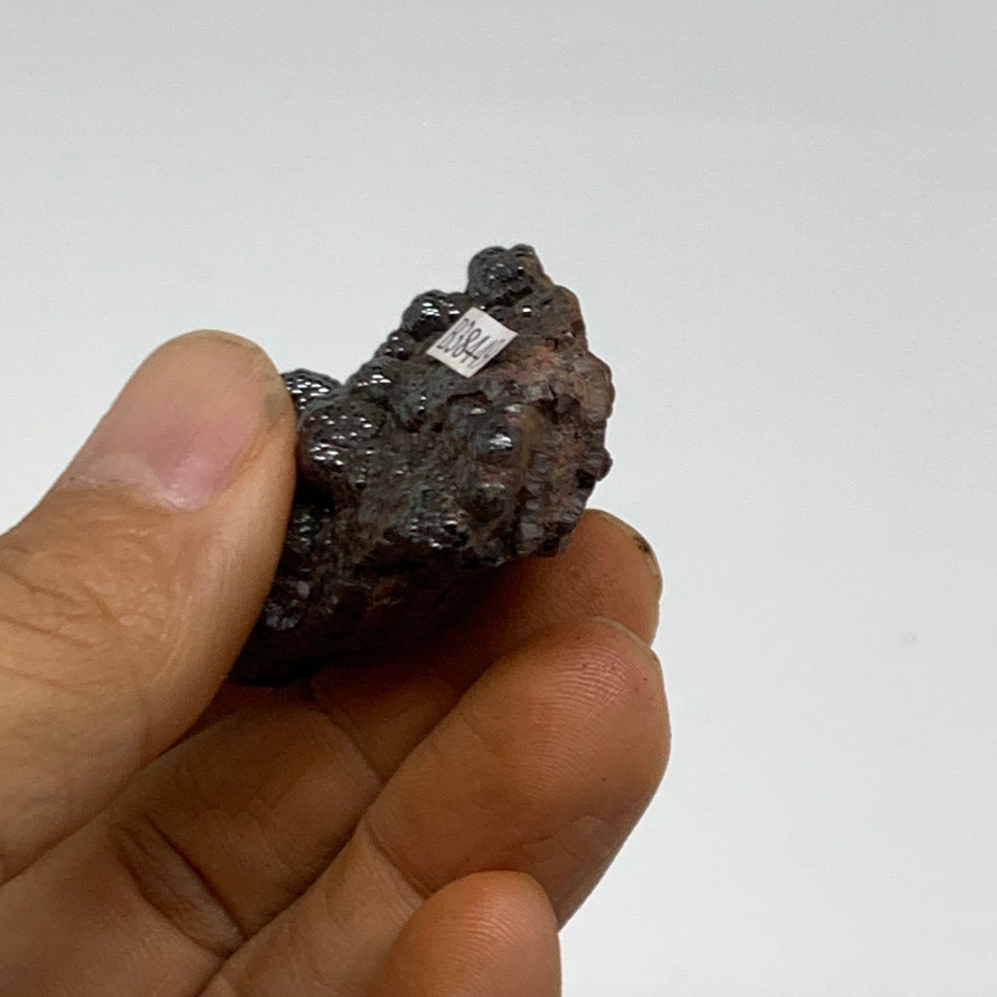 51.4g, 2.1"x1.3"x0.7", Rough Hematite Botryoidal Mineral Crystal, B38449
