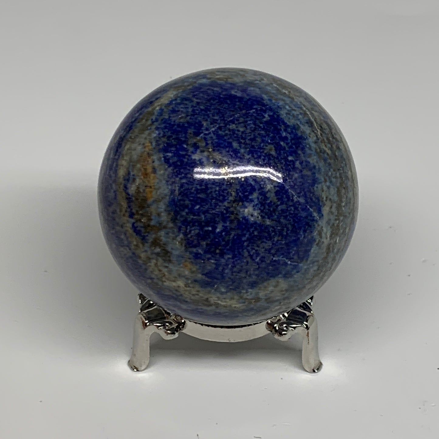 1.09 lbs, 2.7" (68mm), Lapis Lazuli Sphere Ball Gemstone @Afghanistan, B33206