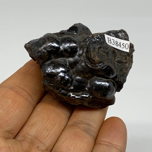 102.9g, 2"x1.6"x1.4", Rough Hematite Botryoidal Mineral Crystal, B38450