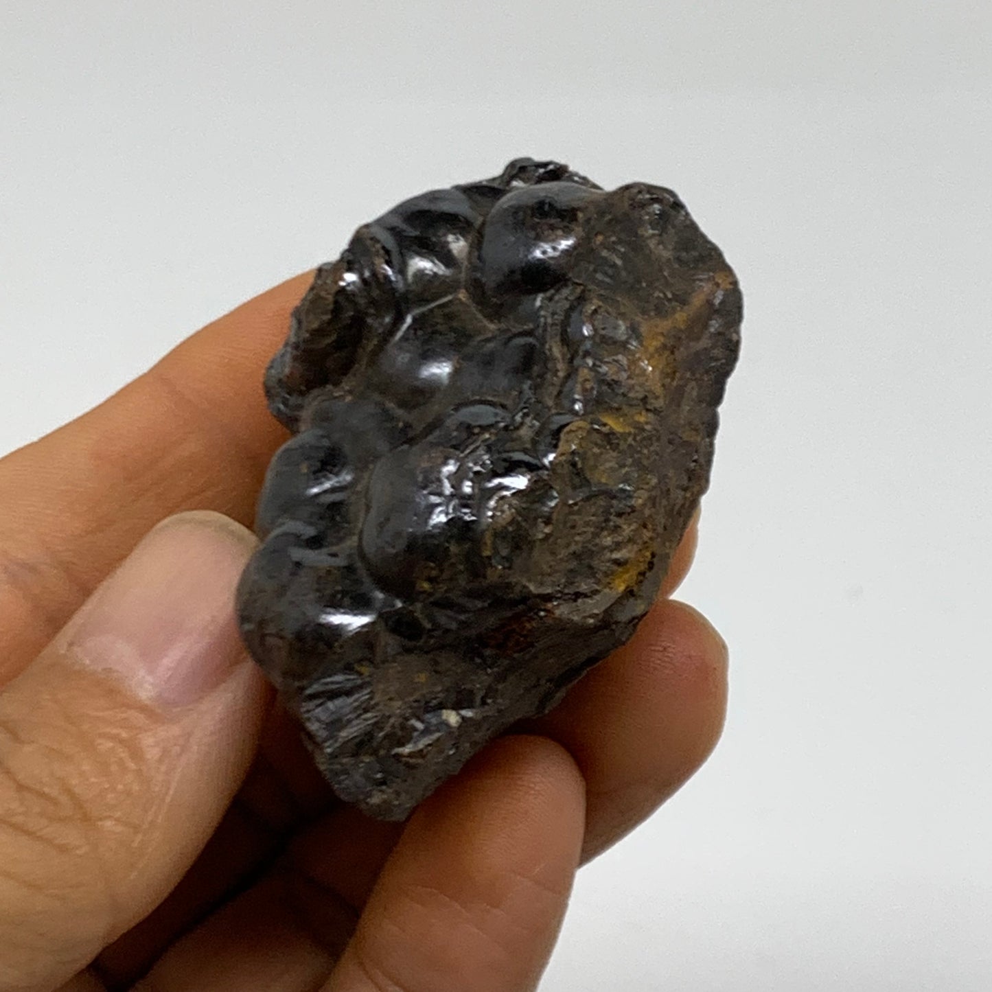 102.9g, 2"x1.6"x1.4", Rough Hematite Botryoidal Mineral Crystal, B38450