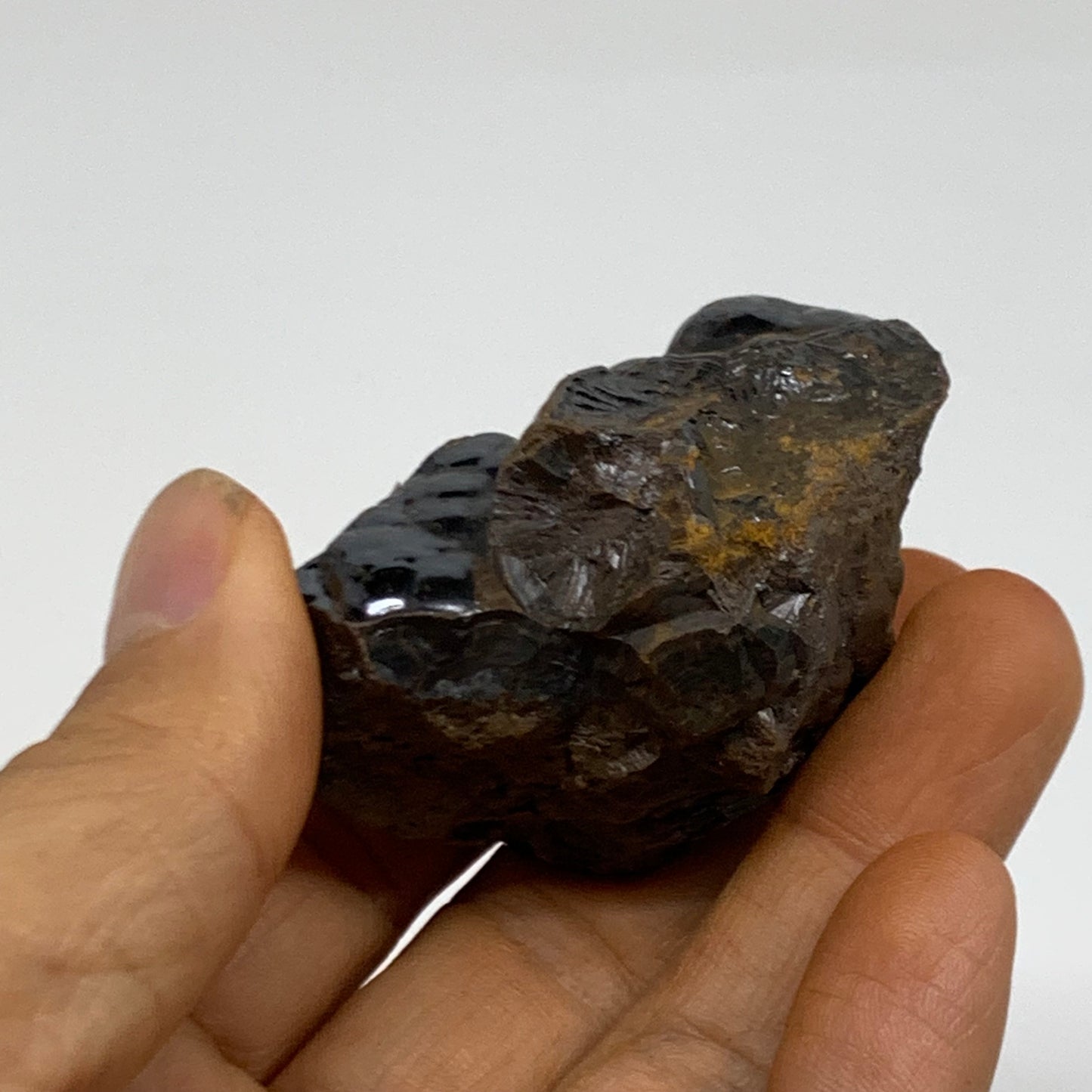 102.9g, 2"x1.6"x1.4", Rough Hematite Botryoidal Mineral Crystal, B38450