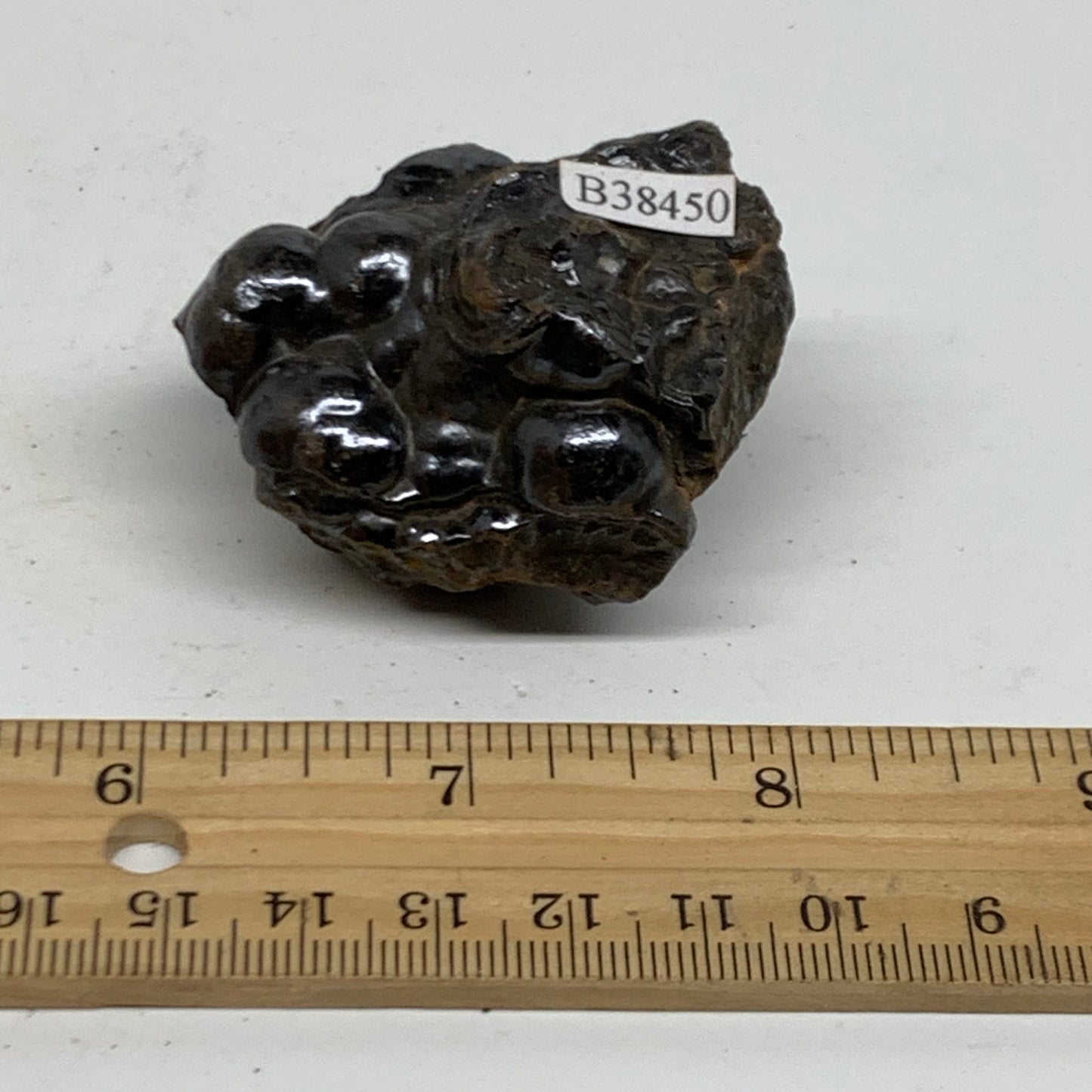 102.9g, 2"x1.6"x1.4", Rough Hematite Botryoidal Mineral Crystal, B38450
