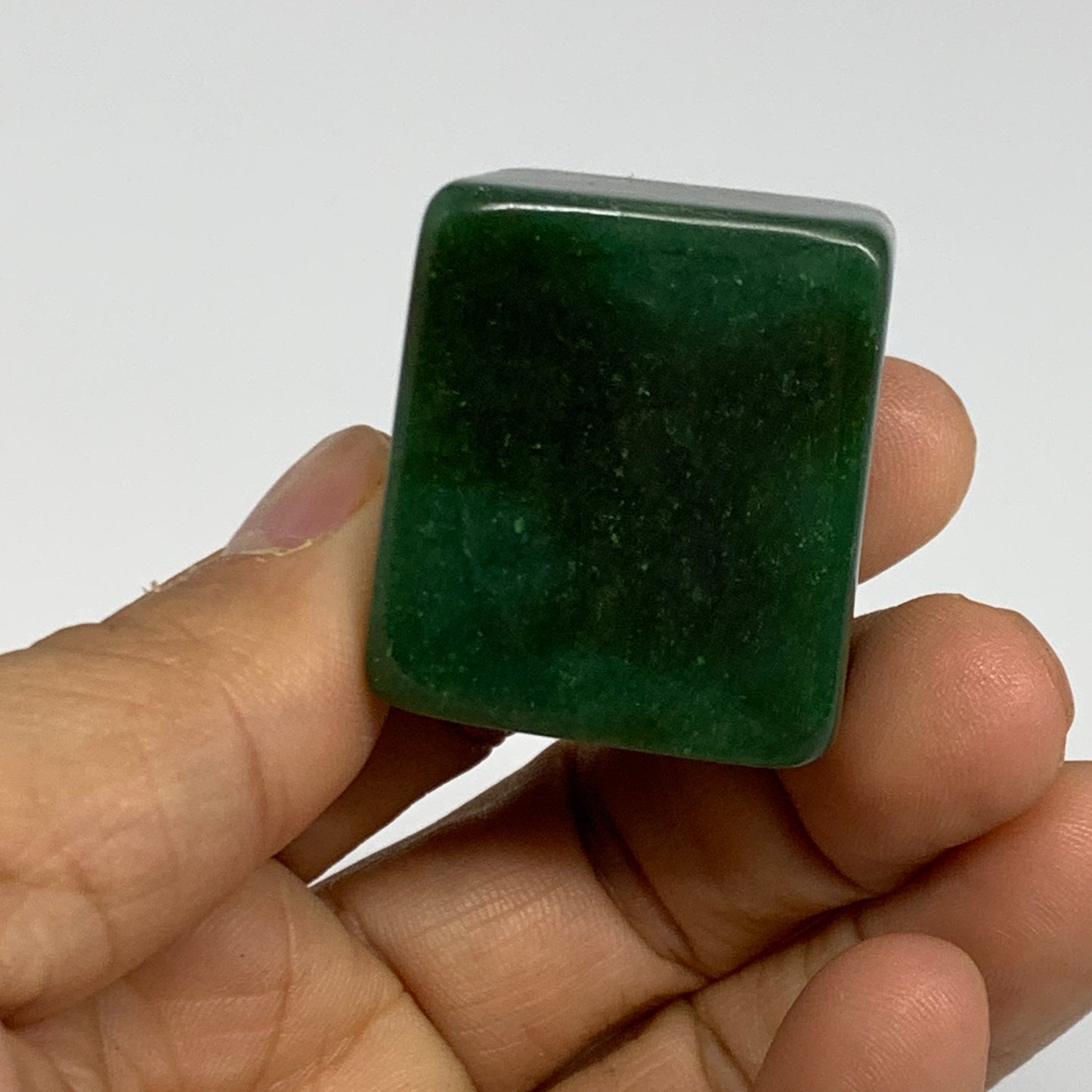 157.3g, 1.3"-1.3", 3pcs, Natural Nephrite Jade Tumbled Stone @Afghanistan,B31913