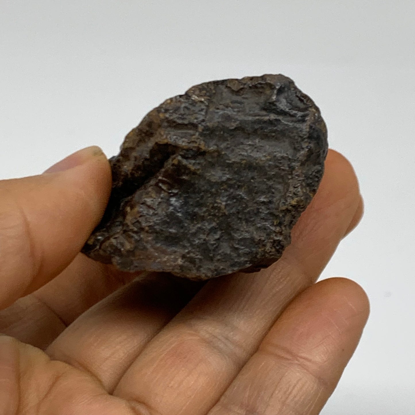 85g, 2.4"x1.1"x1.2", Rough Hematite Botryoidal Mineral Crystal, B38451