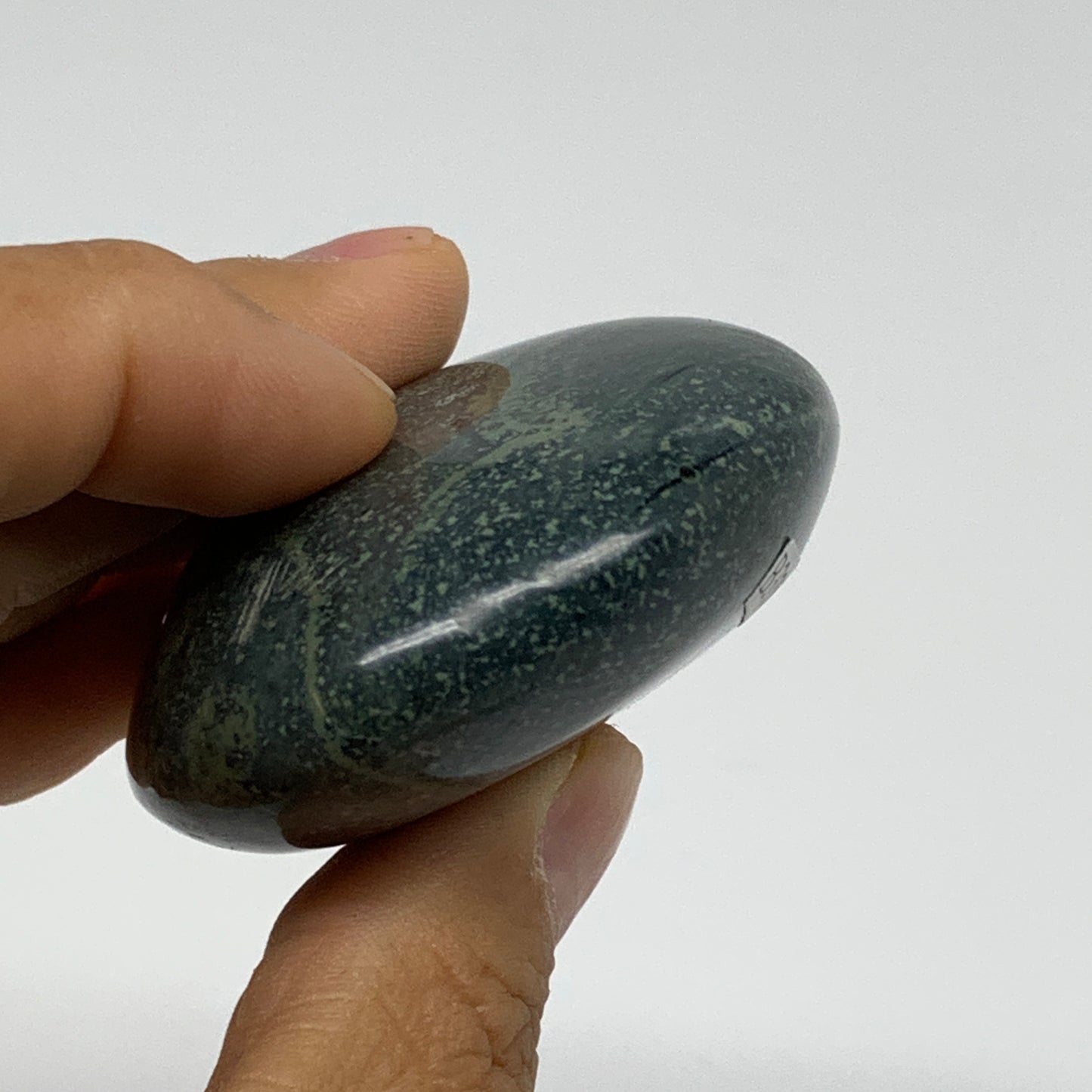 105.6g, 2.2"x2"x1", Crocodile Kambaba Jasper Palm-Stone, B37595