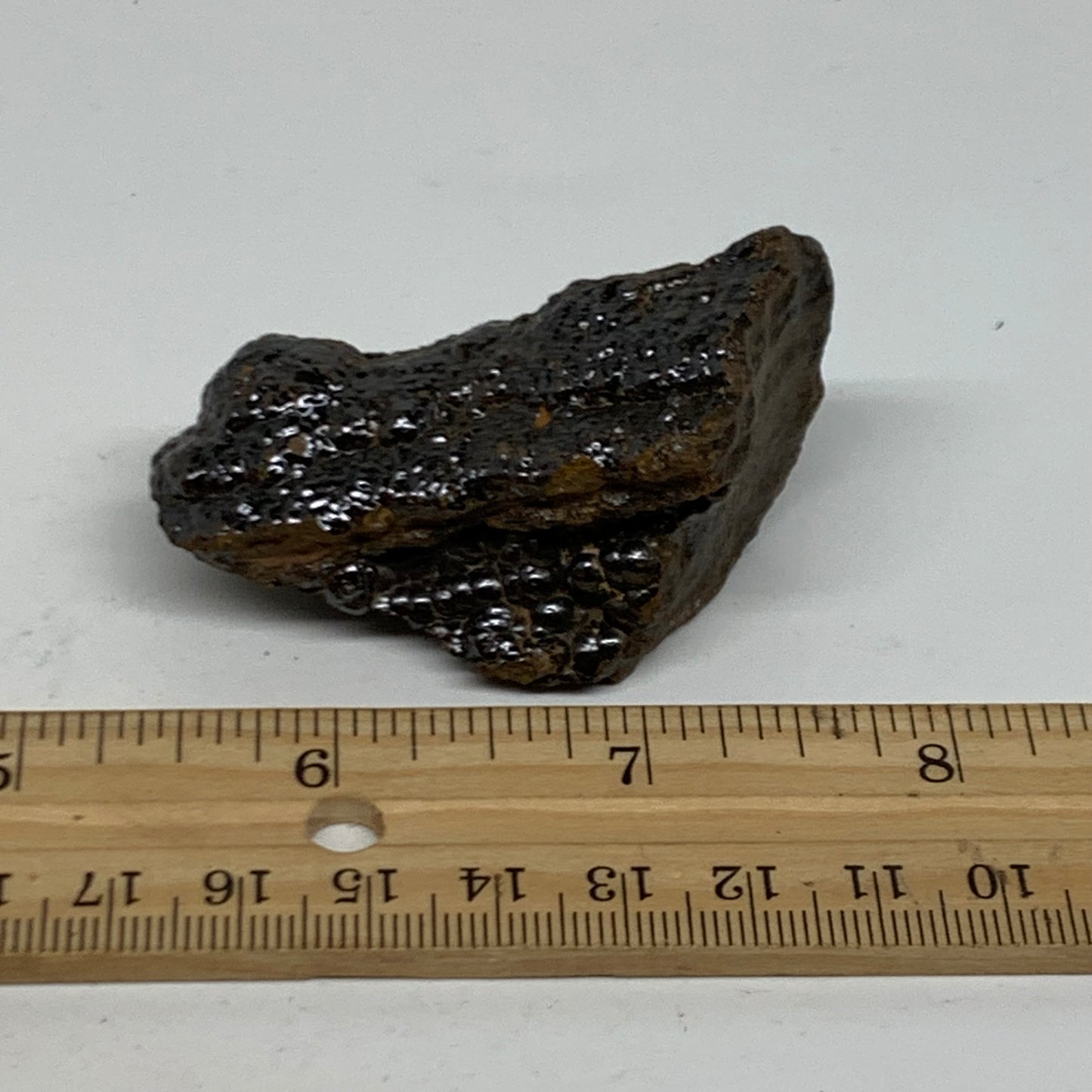 85g, 2.4"x1.1"x1.2", Rough Hematite Botryoidal Mineral Crystal, B38451