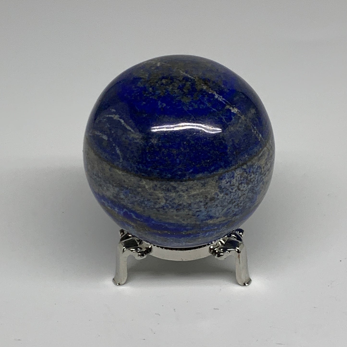 1.27 lbs, 2.8" (70mm), Lapis Lazuli Sphere Ball Gemstone @Afghanistan, B33208