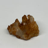 53g, 2.2"x1.8"x1.2", Orange Quartz Cluster Crystal Terminated @Brazil, B28910