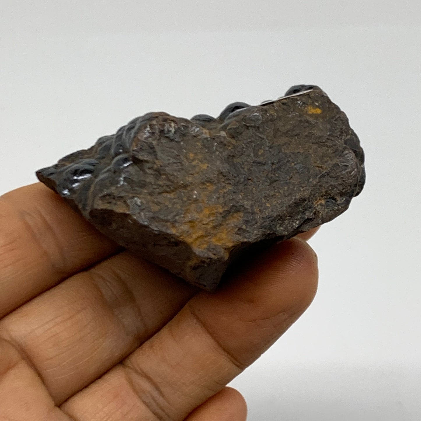 100g, 2.2"x1.3"x1.4", Rough Hematite Botryoidal Mineral Crystal, B38452