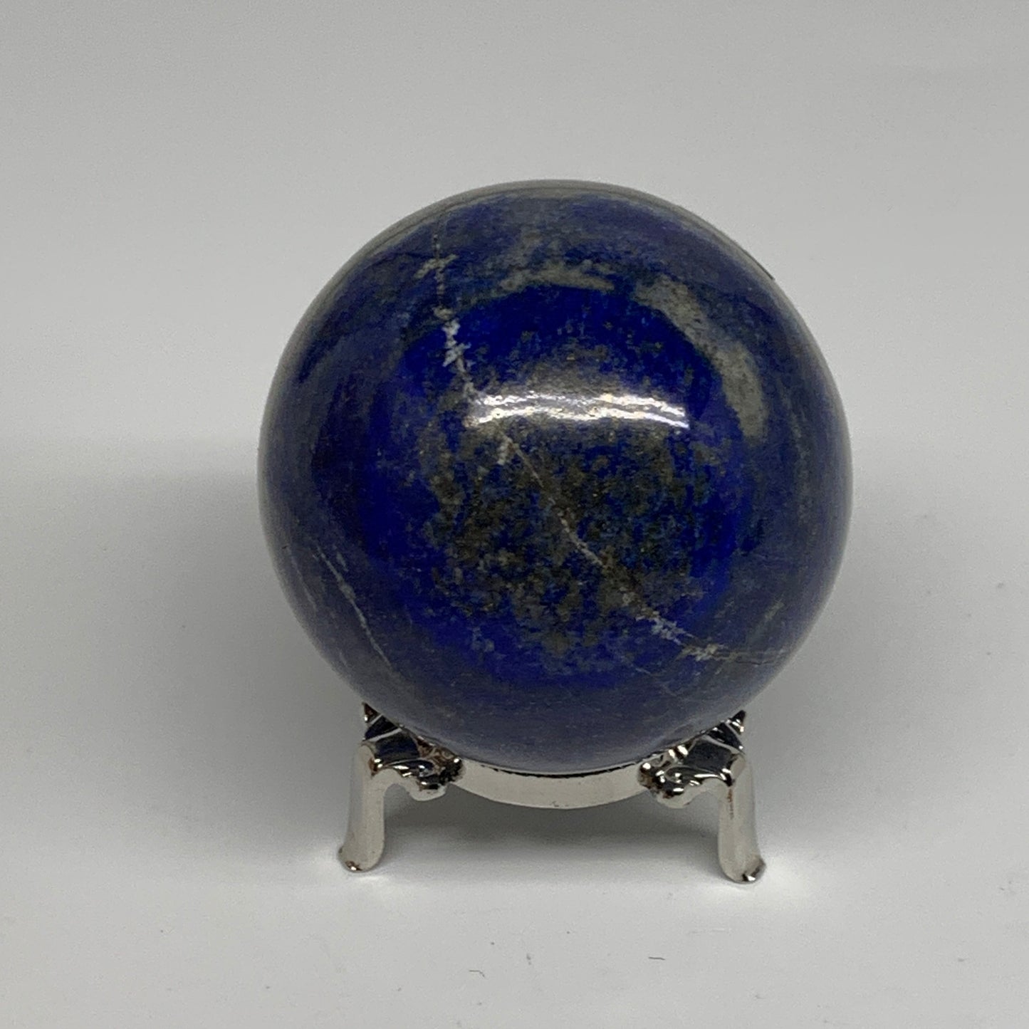 1.27 lbs, 2.8" (70mm), Lapis Lazuli Sphere Ball Gemstone @Afghanistan, B33208