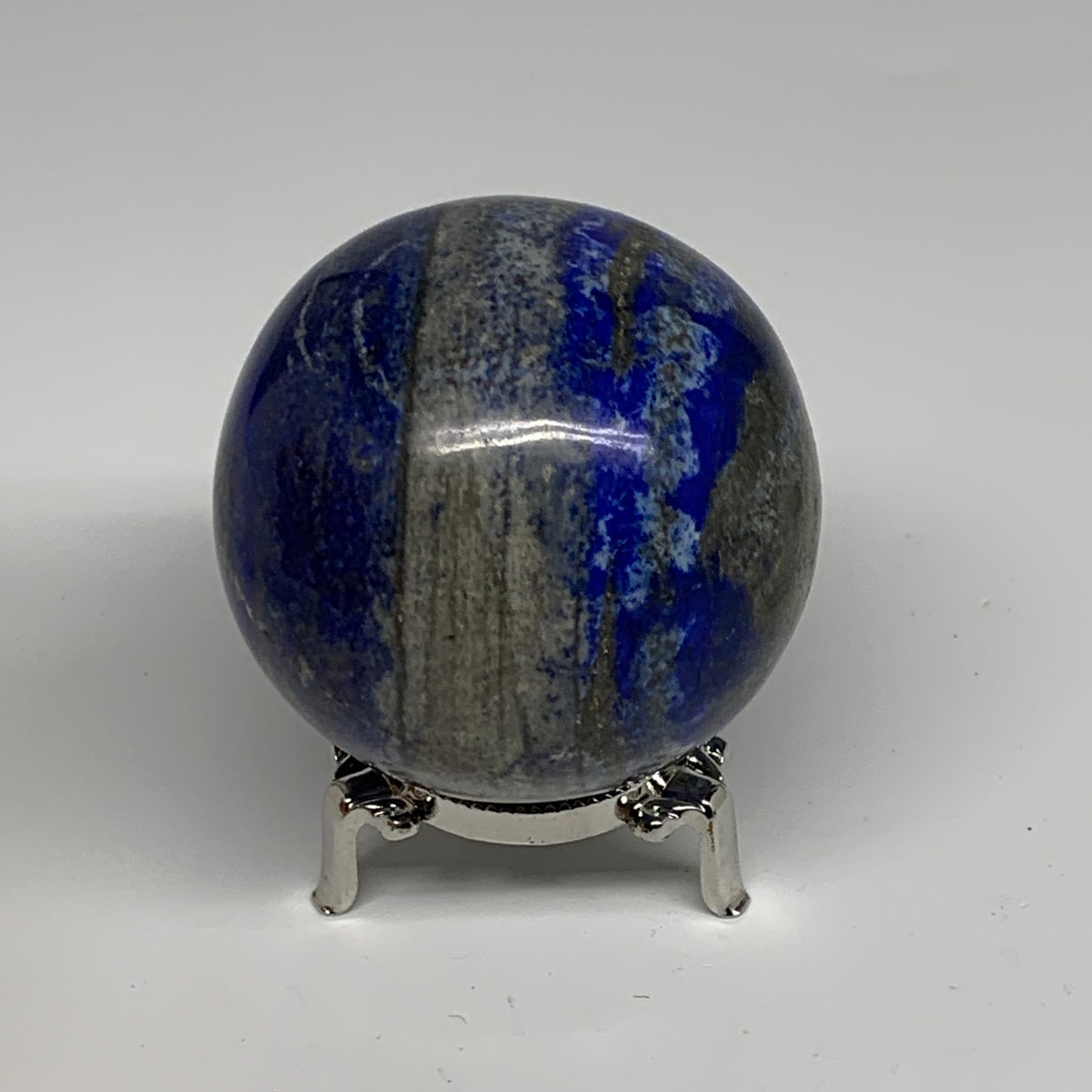 1.27 lbs, 2.8" (70mm), Lapis Lazuli Sphere Ball Gemstone @Afghanistan, B33208