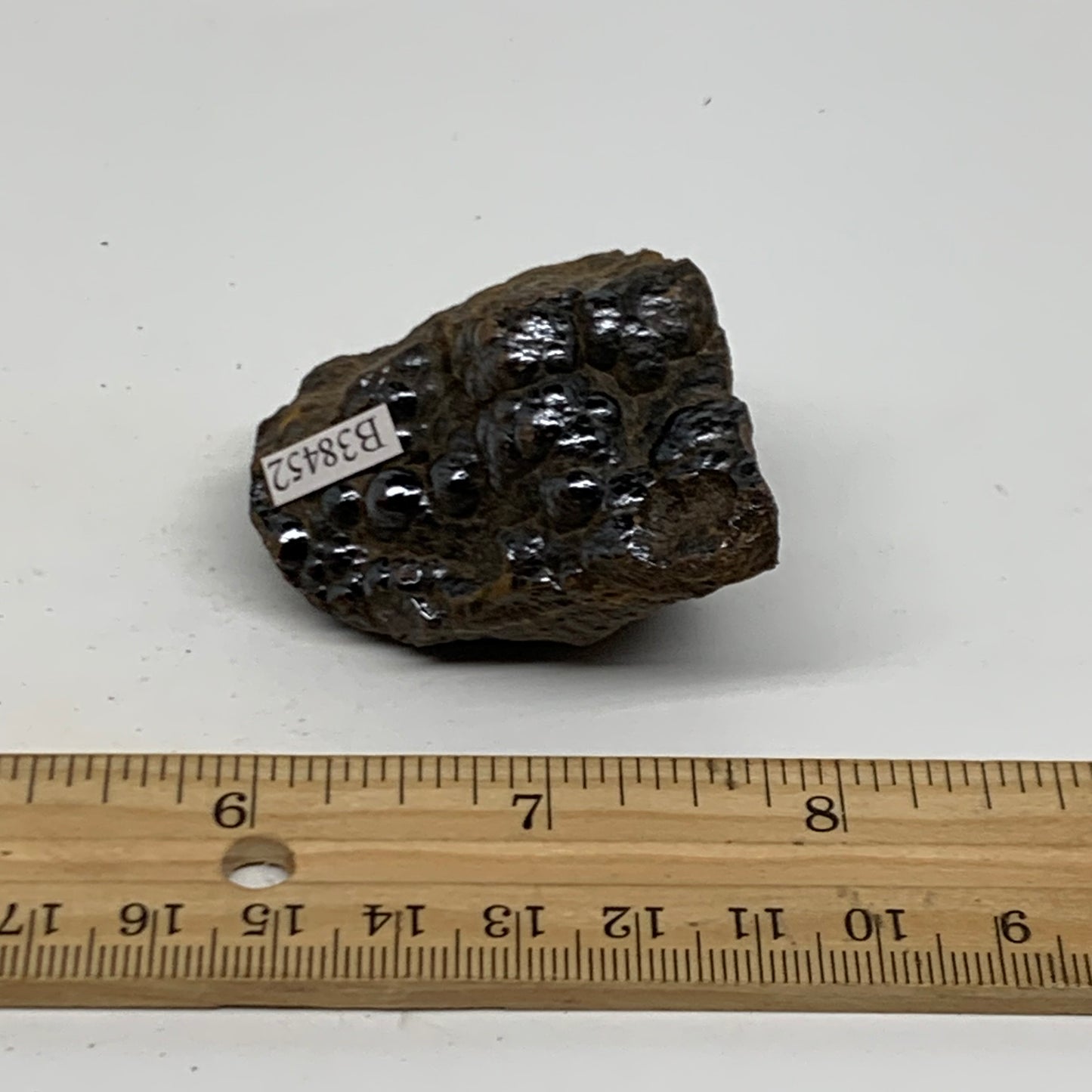 100g, 2.2"x1.3"x1.4", Rough Hematite Botryoidal Mineral Crystal, B38452