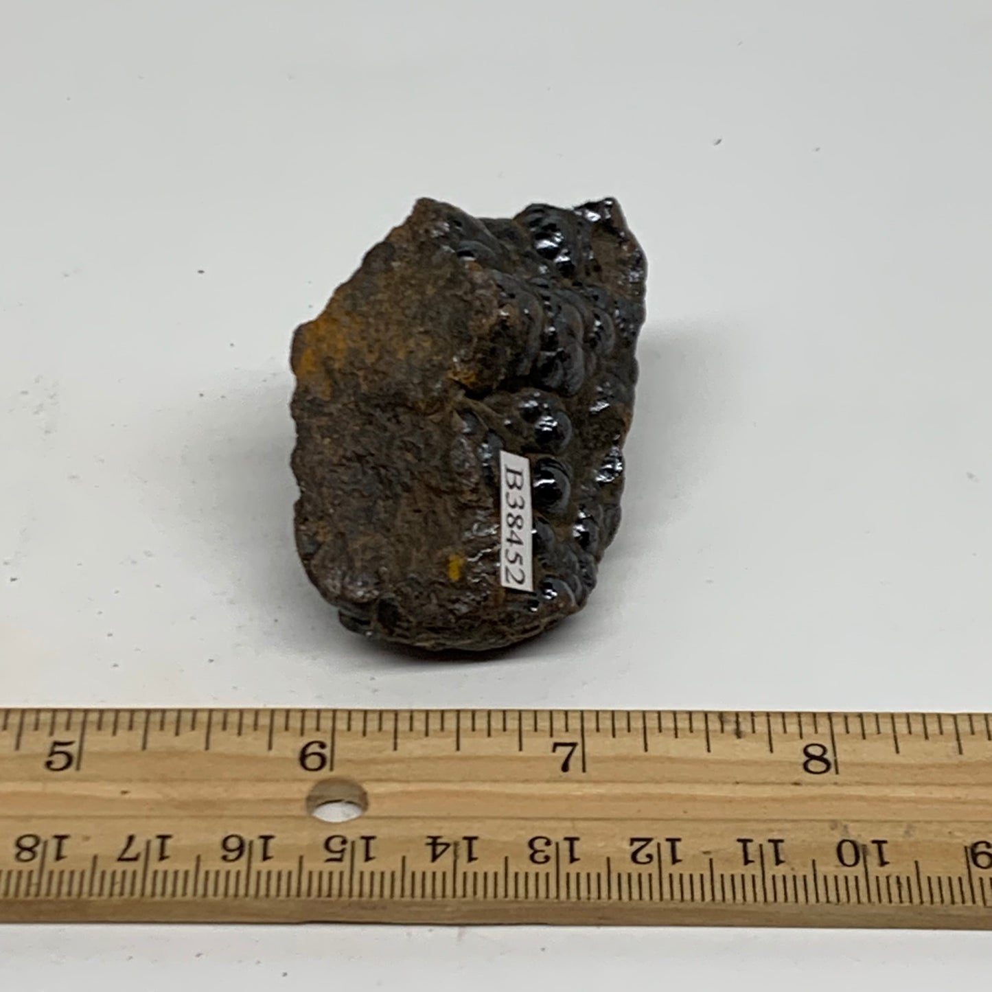 100g, 2.2"x1.3"x1.4", Rough Hematite Botryoidal Mineral Crystal, B38452