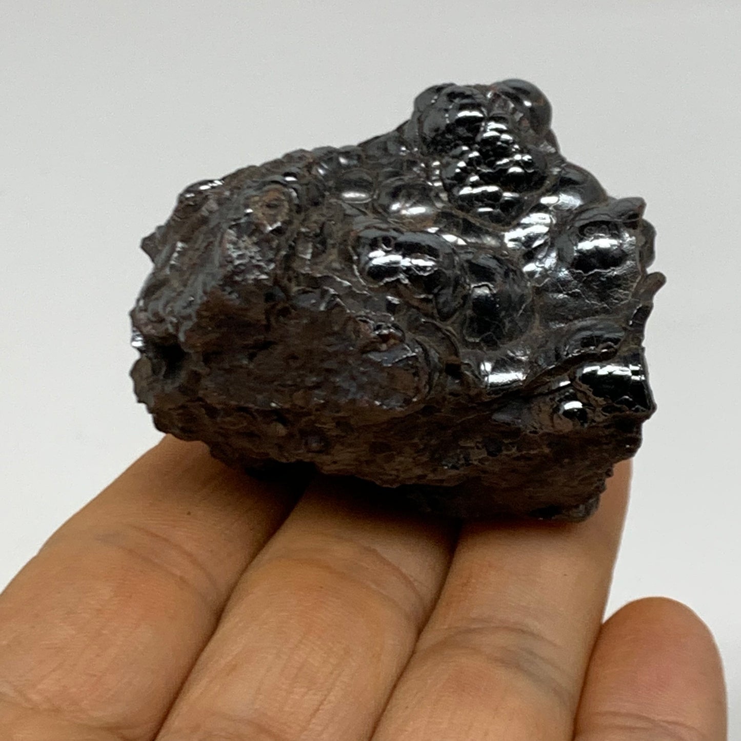 147.5g, 1.9"x1.4"x1.8", Rough Hematite Botryoidal Mineral Crystal, B38453