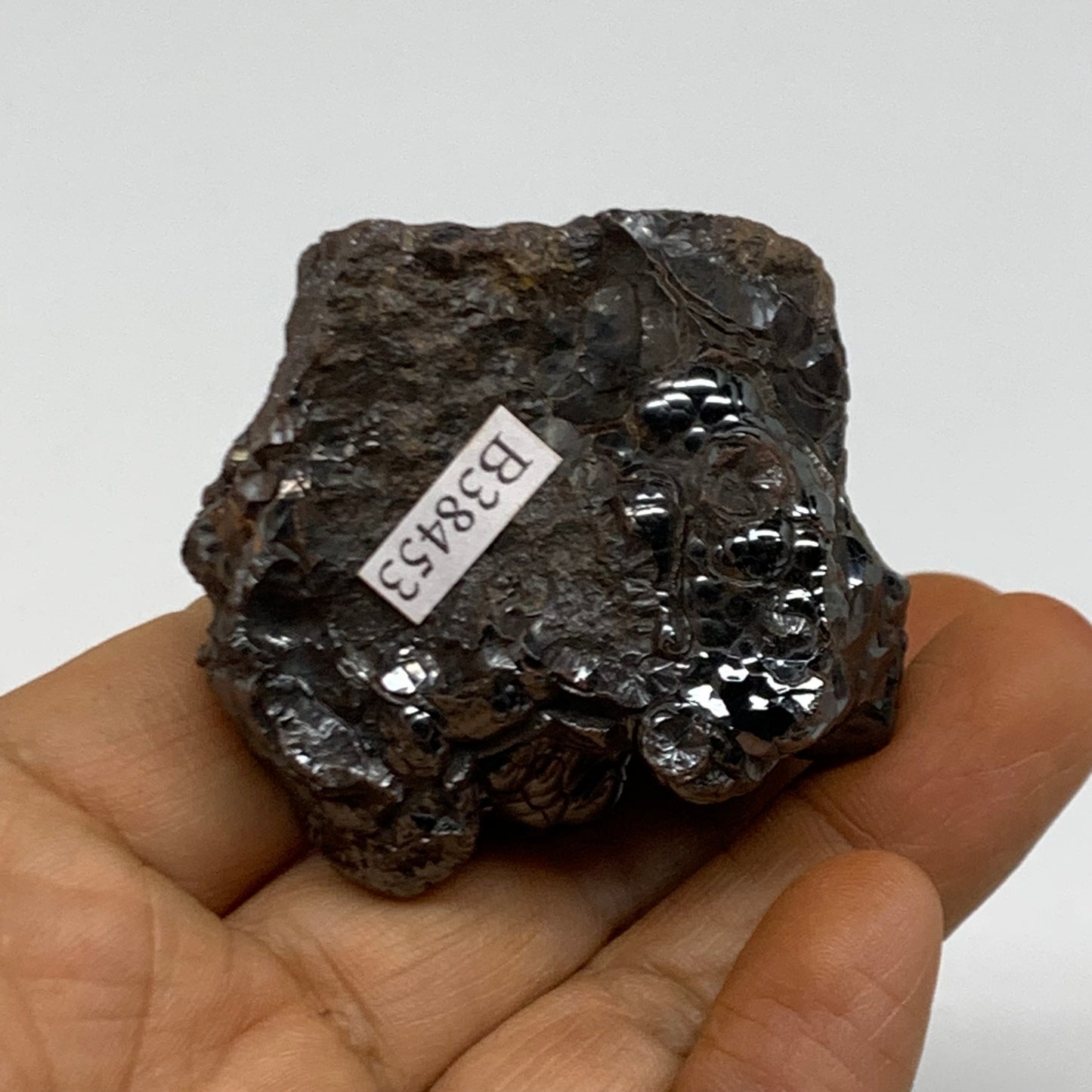 147.5g, 1.9"x1.4"x1.8", Rough Hematite Botryoidal Mineral Crystal, B38453