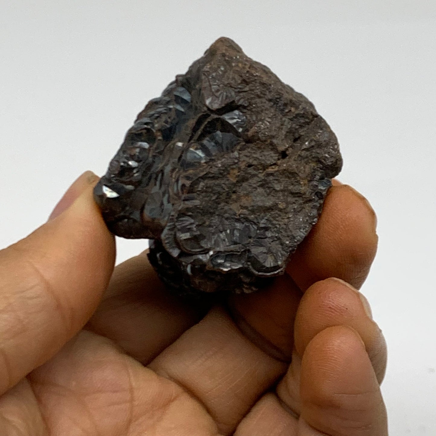 147.5g, 1.9"x1.4"x1.8", Rough Hematite Botryoidal Mineral Crystal, B38453