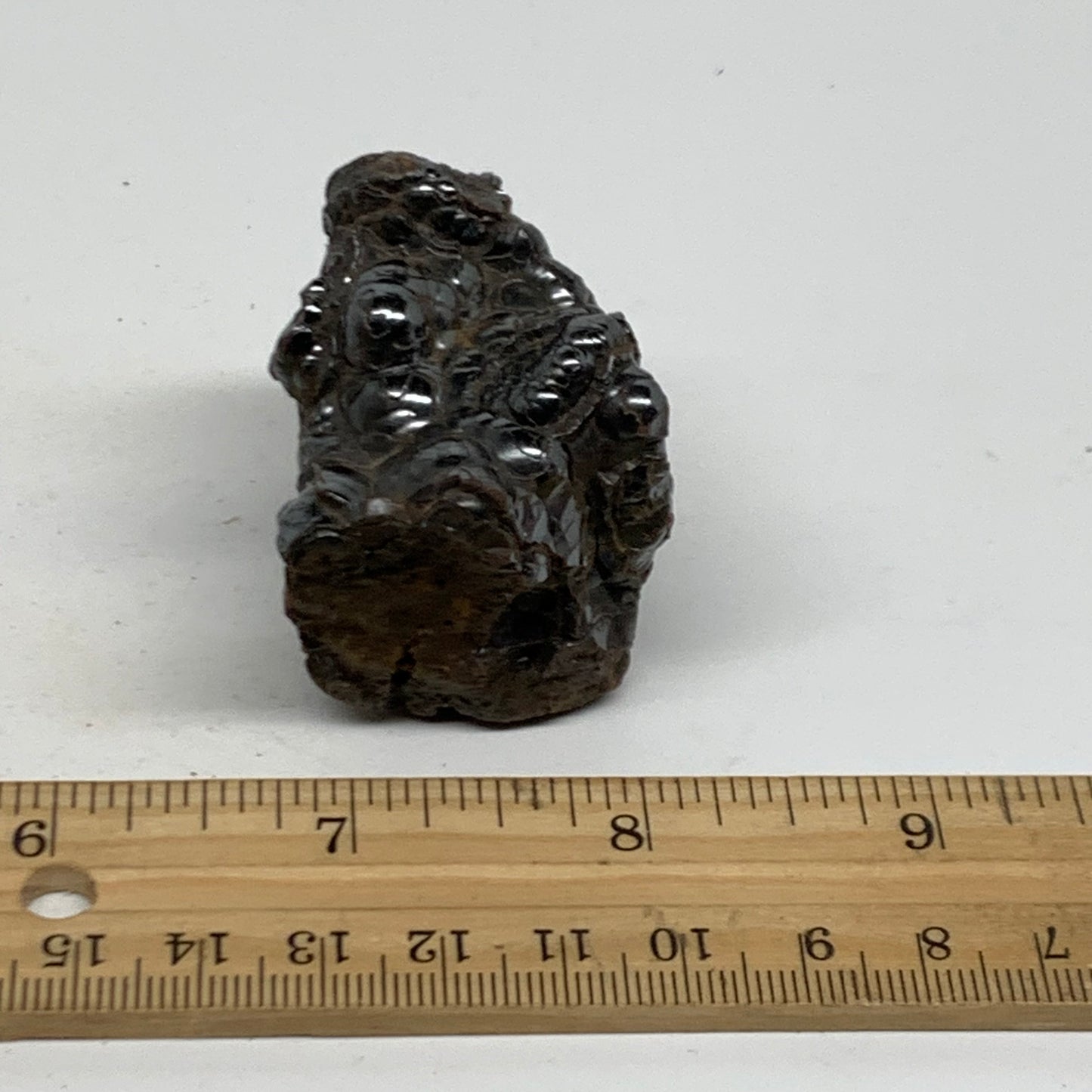 147.5g, 1.9"x1.4"x1.8", Rough Hematite Botryoidal Mineral Crystal, B38453