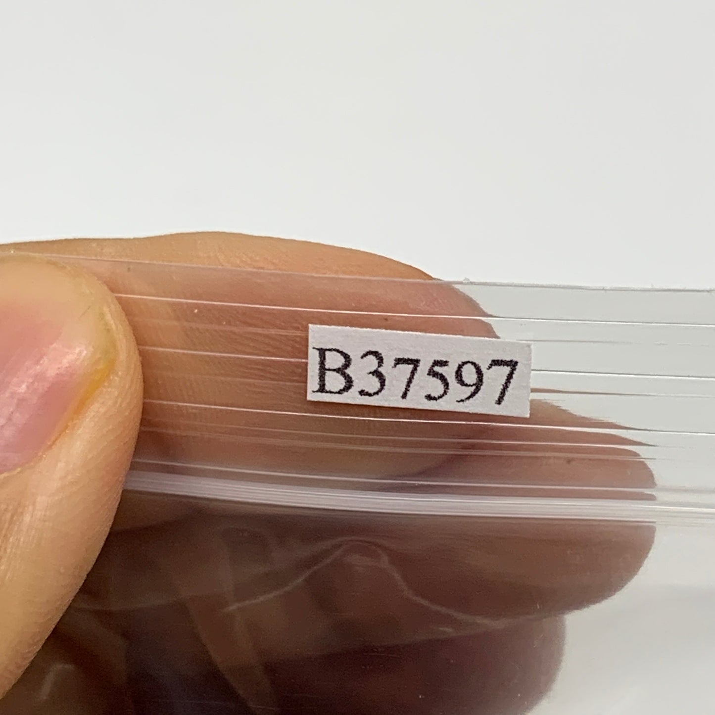 164.8g, 2.1"-2.2", 2pcs, Red Carnelian Palm-Stone Gem Crystal Polished, B37597