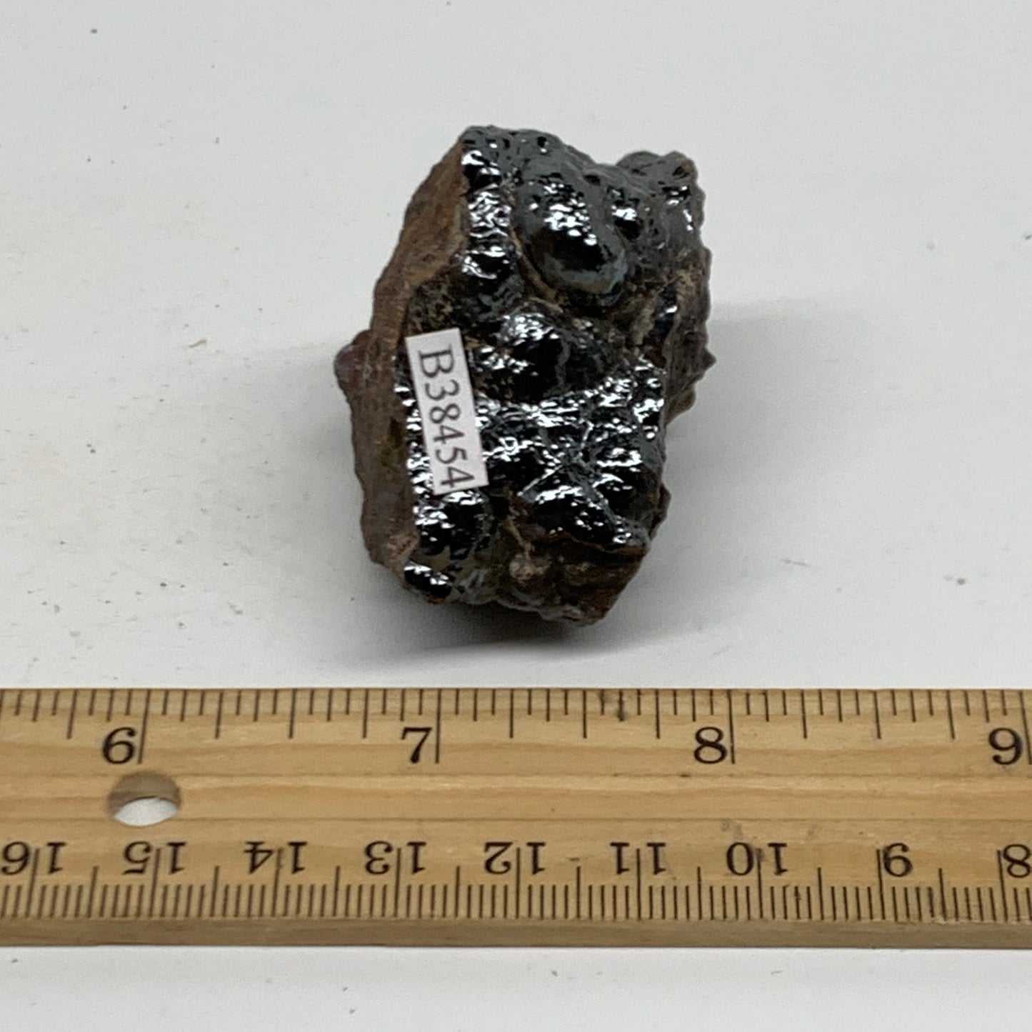 107.7g, 1.8"x1.3"x1.5", Rough Hematite Botryoidal Mineral Crystal, B38454