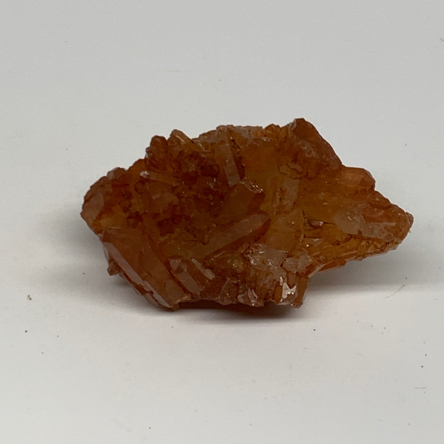 60.2g, 2.7"x1.6"x1", Orange Quartz Cluster Crystal Terminated @Brazil, B29166