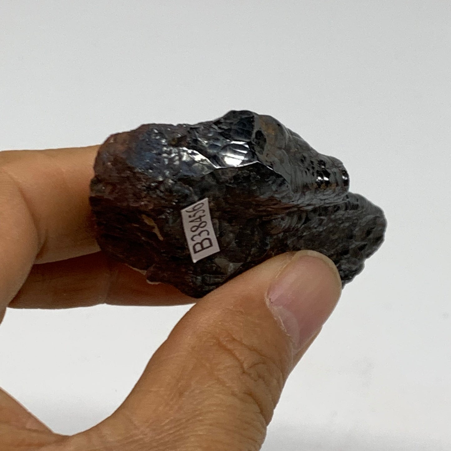 66.5g, 2.5"x1.6"x0.8", Rough Hematite Botryoidal Mineral Crystal, B38456