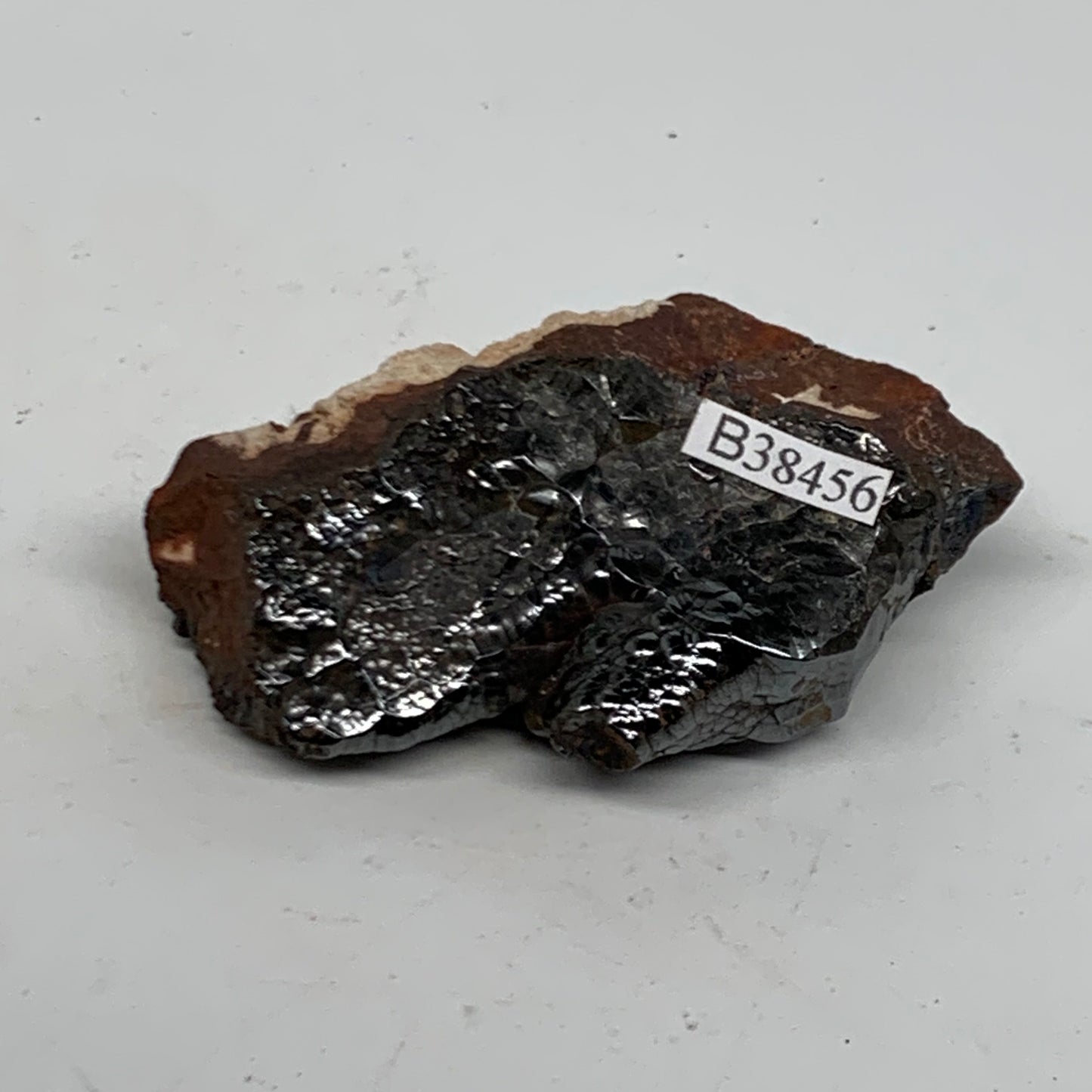 66.5g, 2.5"x1.6"x0.8", Rough Hematite Botryoidal Mineral Crystal, B38456