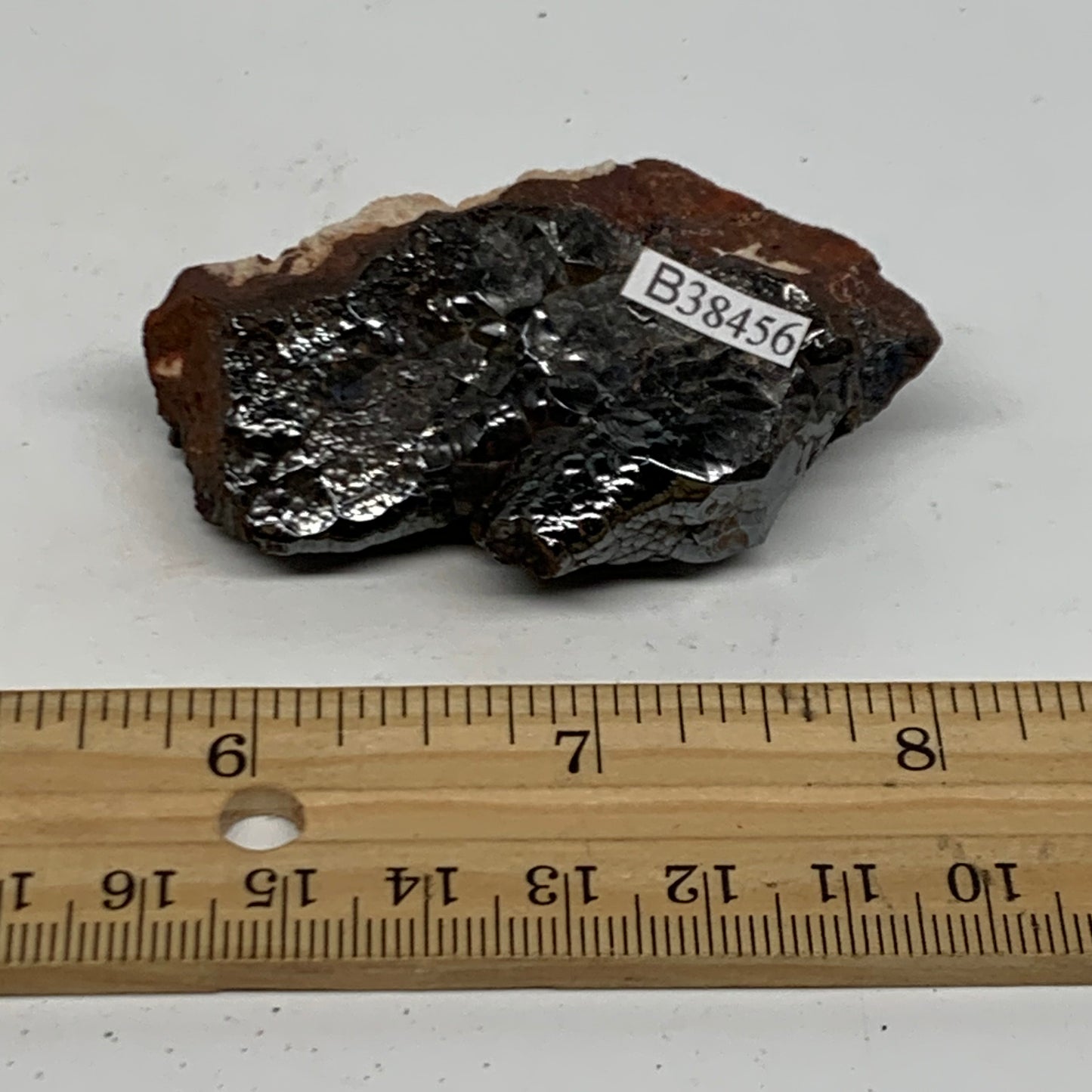 66.5g, 2.5"x1.6"x0.8", Rough Hematite Botryoidal Mineral Crystal, B38456