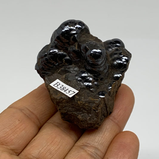 102.2g, 2.1"x1.7"x1.3", Rough Hematite Botryoidal Mineral Crystal, B38457
