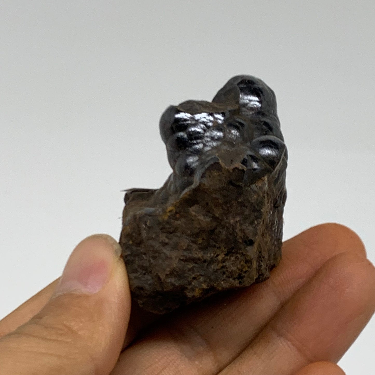 102.2g, 2.1"x1.7"x1.3", Rough Hematite Botryoidal Mineral Crystal, B38457