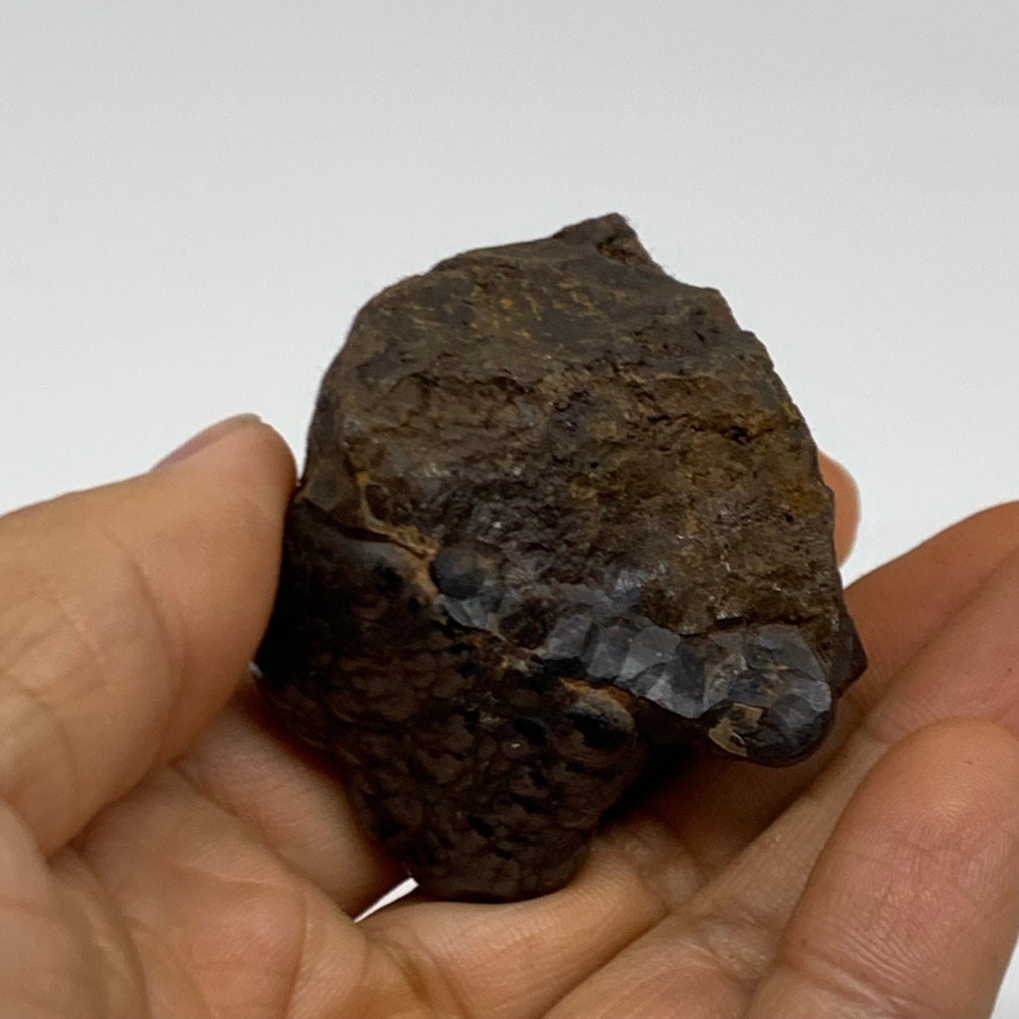 102.2g, 2.1"x1.7"x1.3", Rough Hematite Botryoidal Mineral Crystal, B38457