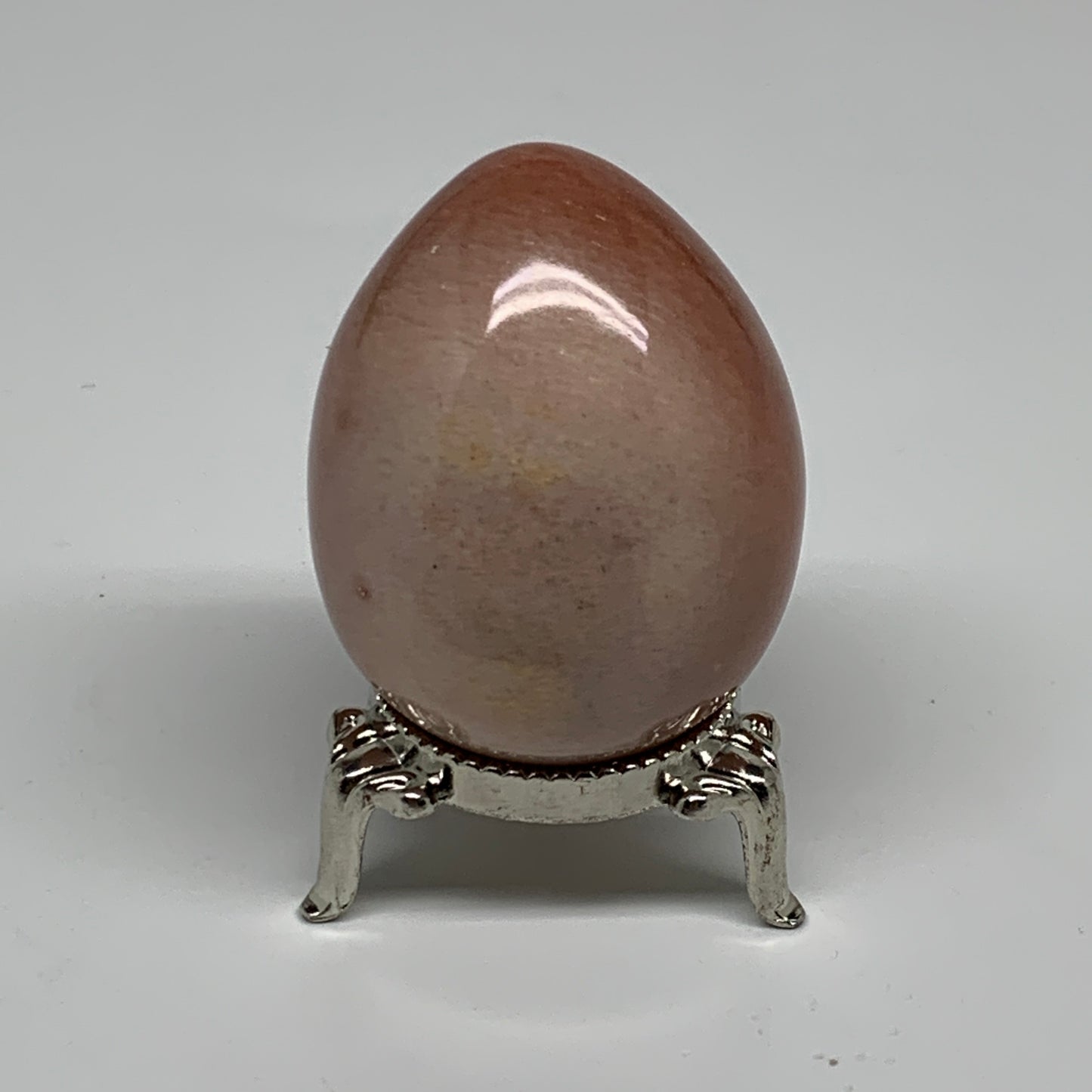 110g, 2"x1.6", Natural Red Aventurine Egg Polished Gemstone, B35336