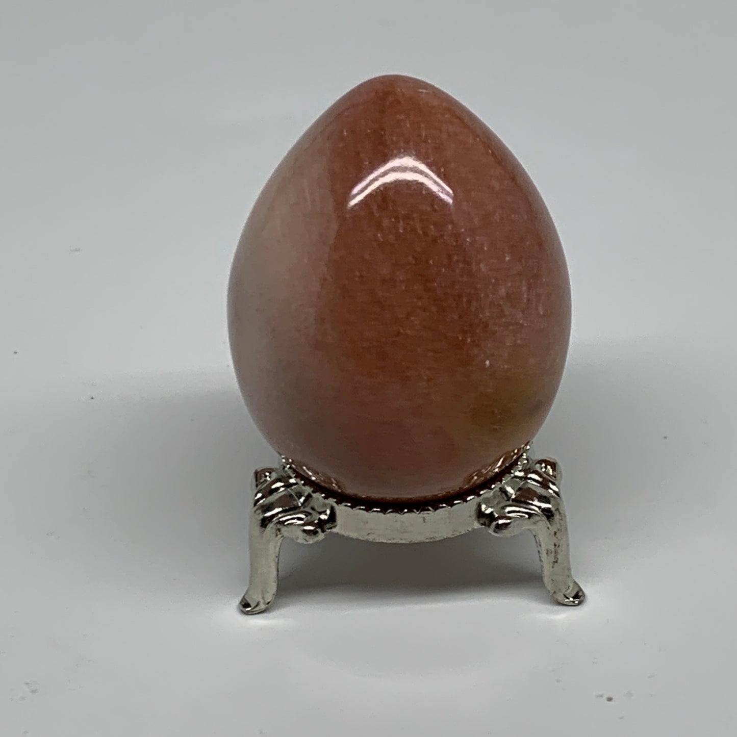 110g, 2"x1.6", Natural Red Aventurine Egg Polished Gemstone, B35336