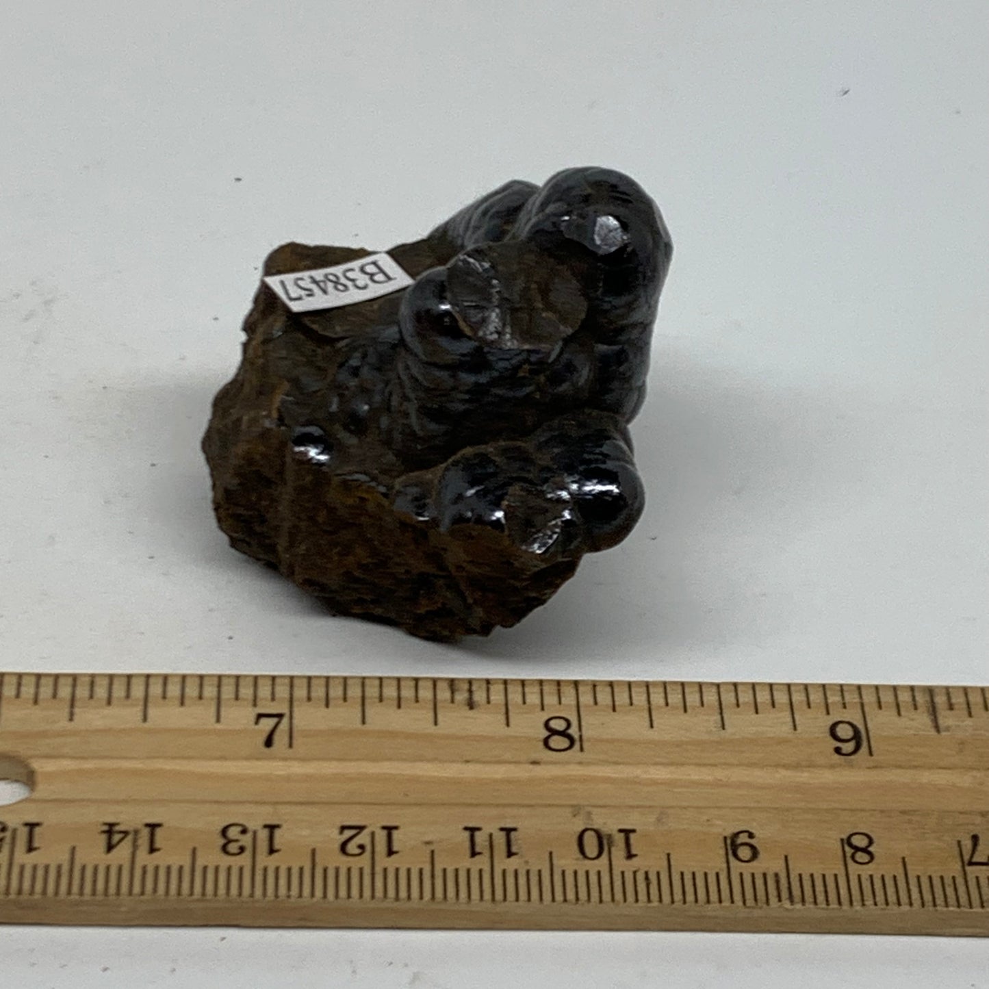 102.2g, 2.1"x1.7"x1.3", Rough Hematite Botryoidal Mineral Crystal, B38457