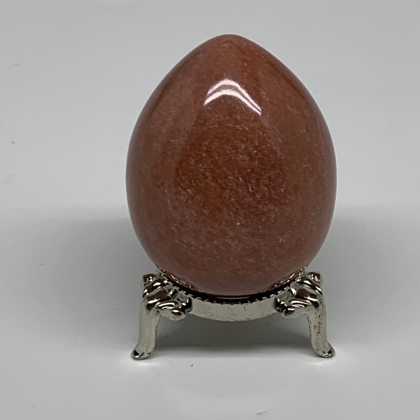 125.2g, 2.2"x1.7", Natural Red Aventurine Egg Polished Gemstone, B35337