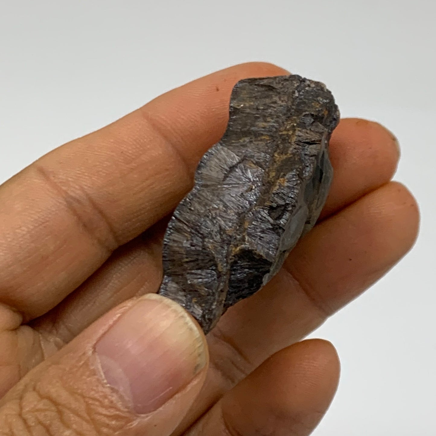 124.9g, 1.8" - 2", 2 pcs, Rough Hematite Botryoidal Mineral Crystal, B38459