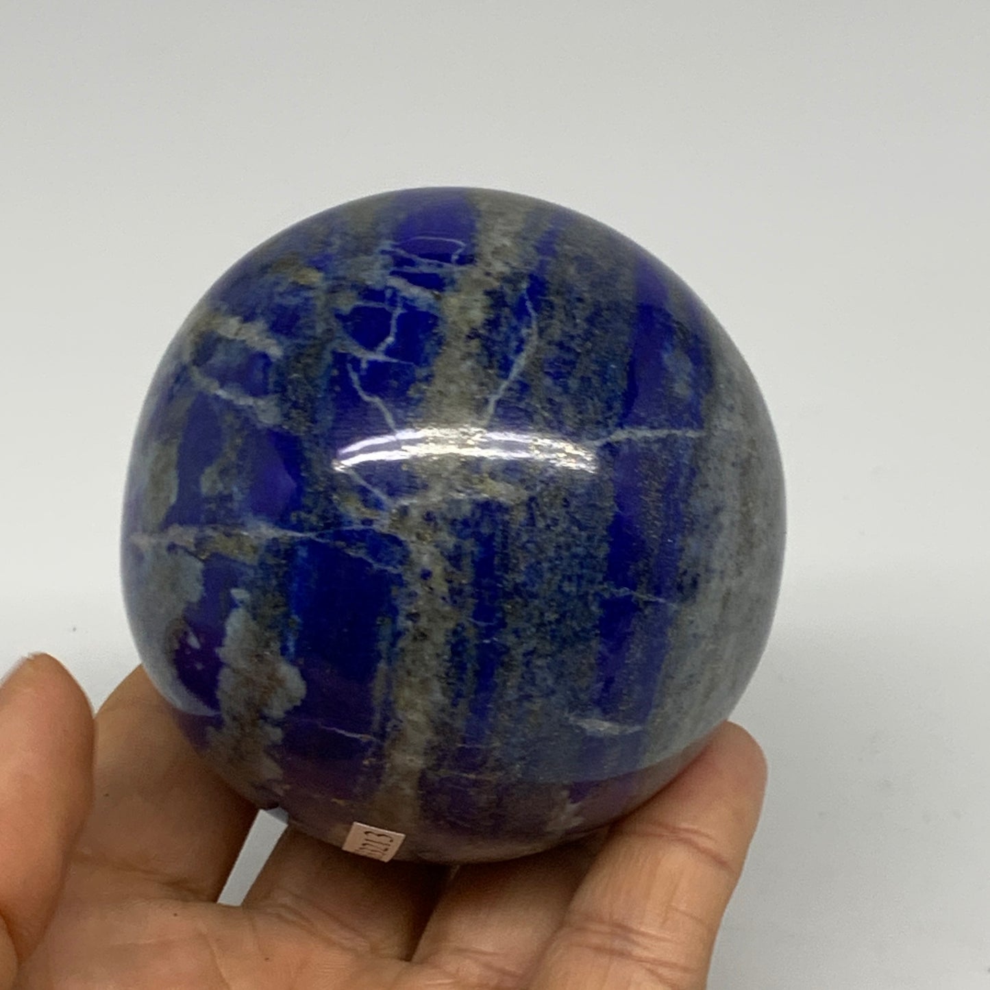 1.2 lbs, 2.7" (70mm), Lapis Lazuli Sphere Ball Gemstone @Afghanistan, B33213